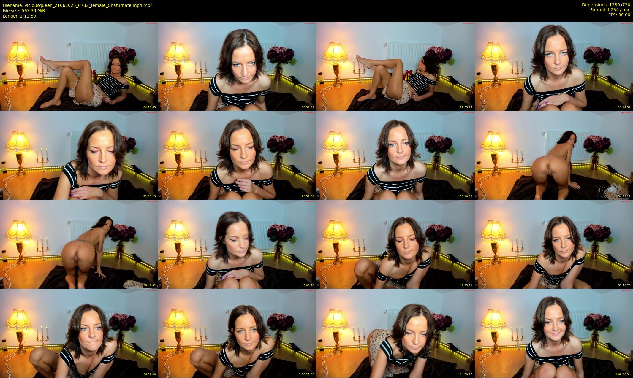 viciousqueen — 73 minute Chaturbate female cam show recording, 720p, Jun 21, 2025