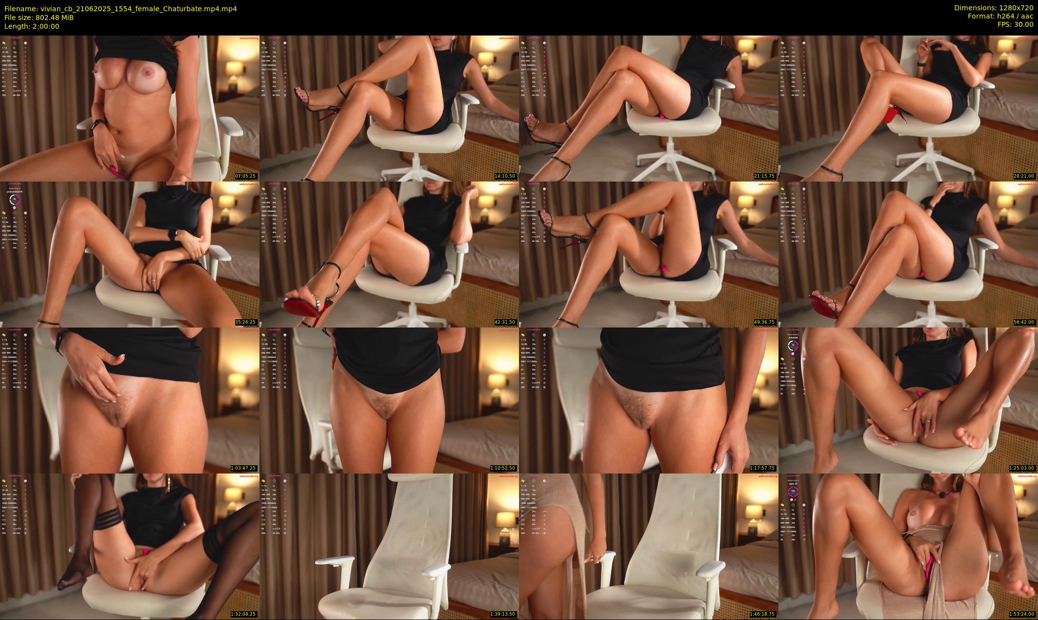 vivian_cb — 120 minute Chaturbate female cam show recording, 720p, Jun 21, 2025