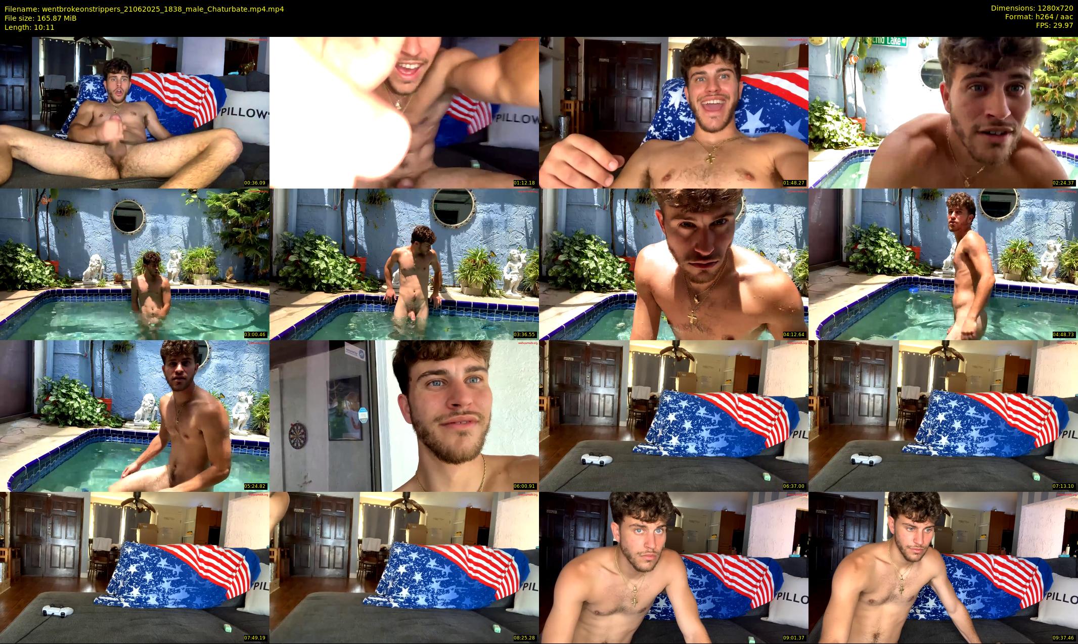 wentbrokeonstrippers — 11 minute Chaturbate male cam show recording, 720p, Jun 21, 2025