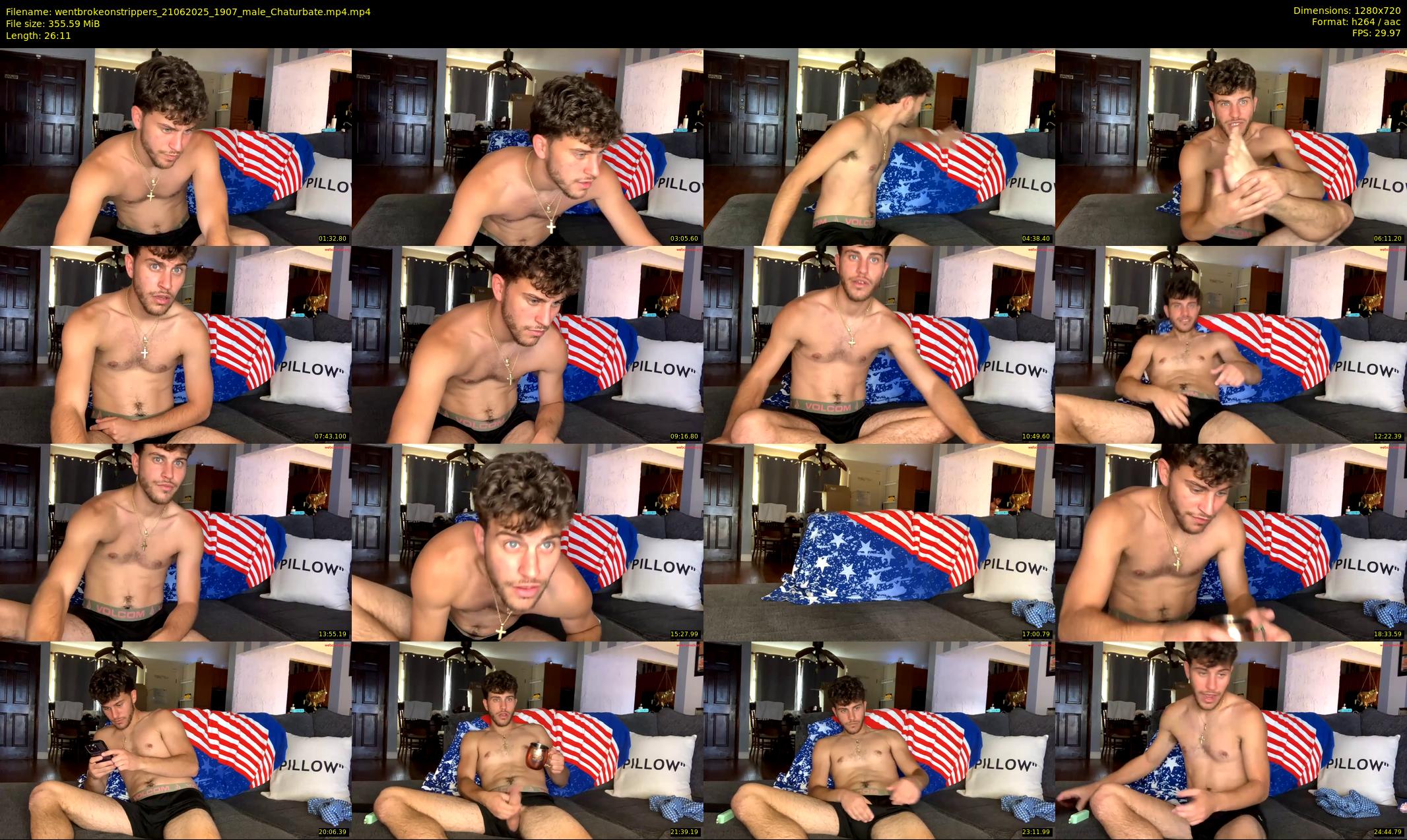 wentbrokeonstrippers — 27 minute Chaturbate male cam show recording, 720p, Jun 21, 2025