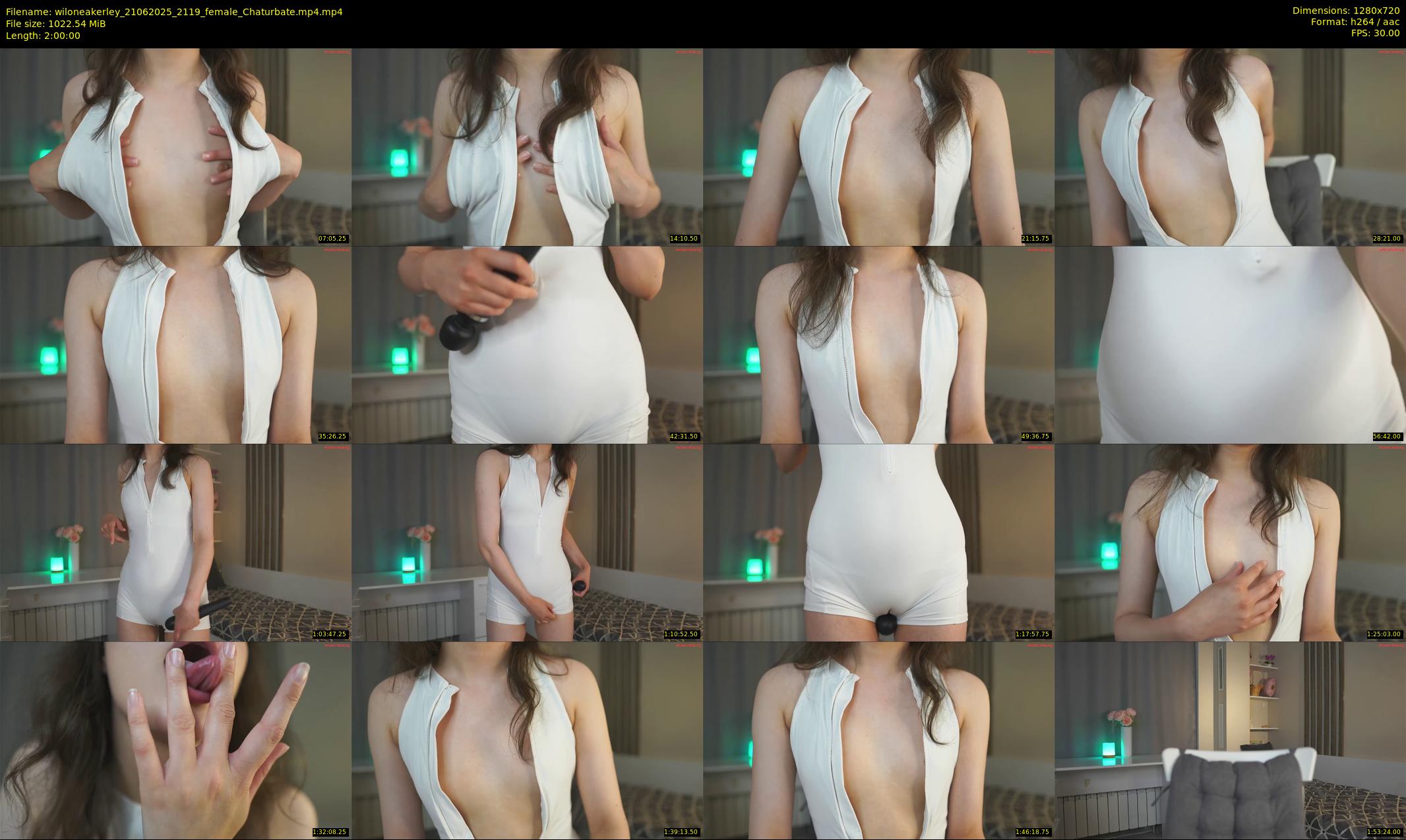 wiloneakerley — 120 minute Chaturbate female cam show recording, 720p, Jun 21, 2025