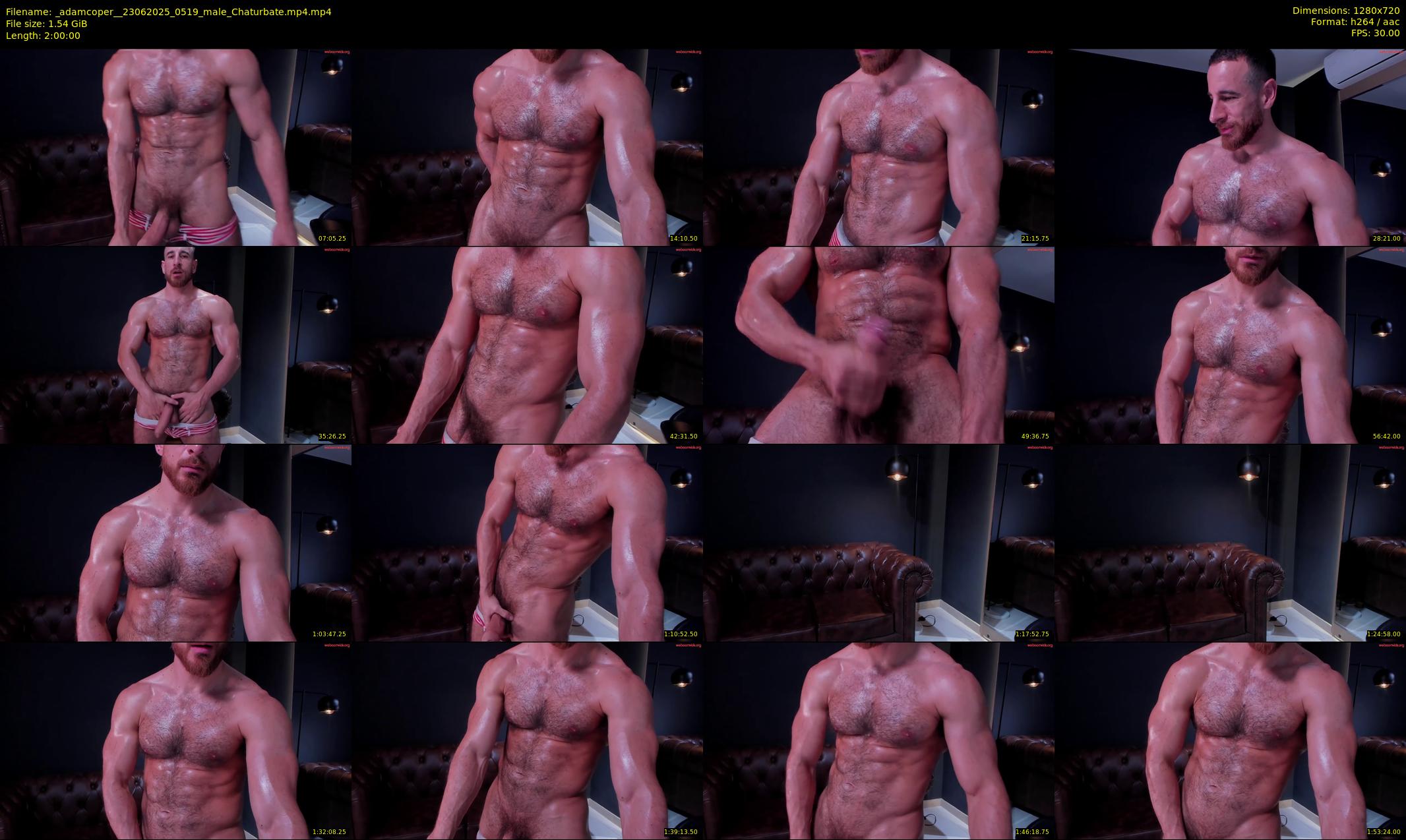 _adamcoper_ — 120 minute Chaturbate male cam show recording, 720p, Jun 23, 2025