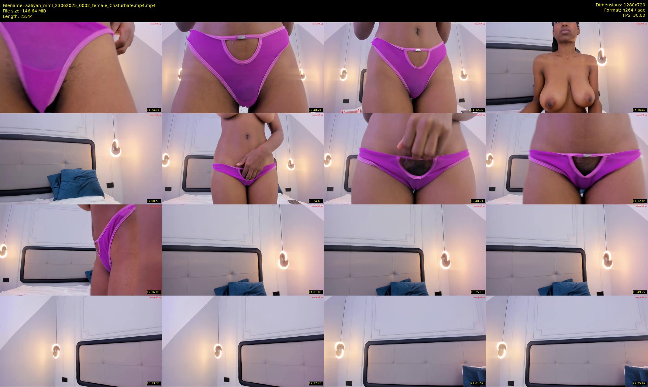 aaliyah_mml — 24 minute Chaturbate female cam show recording, 720p, Jun 23, 2025
