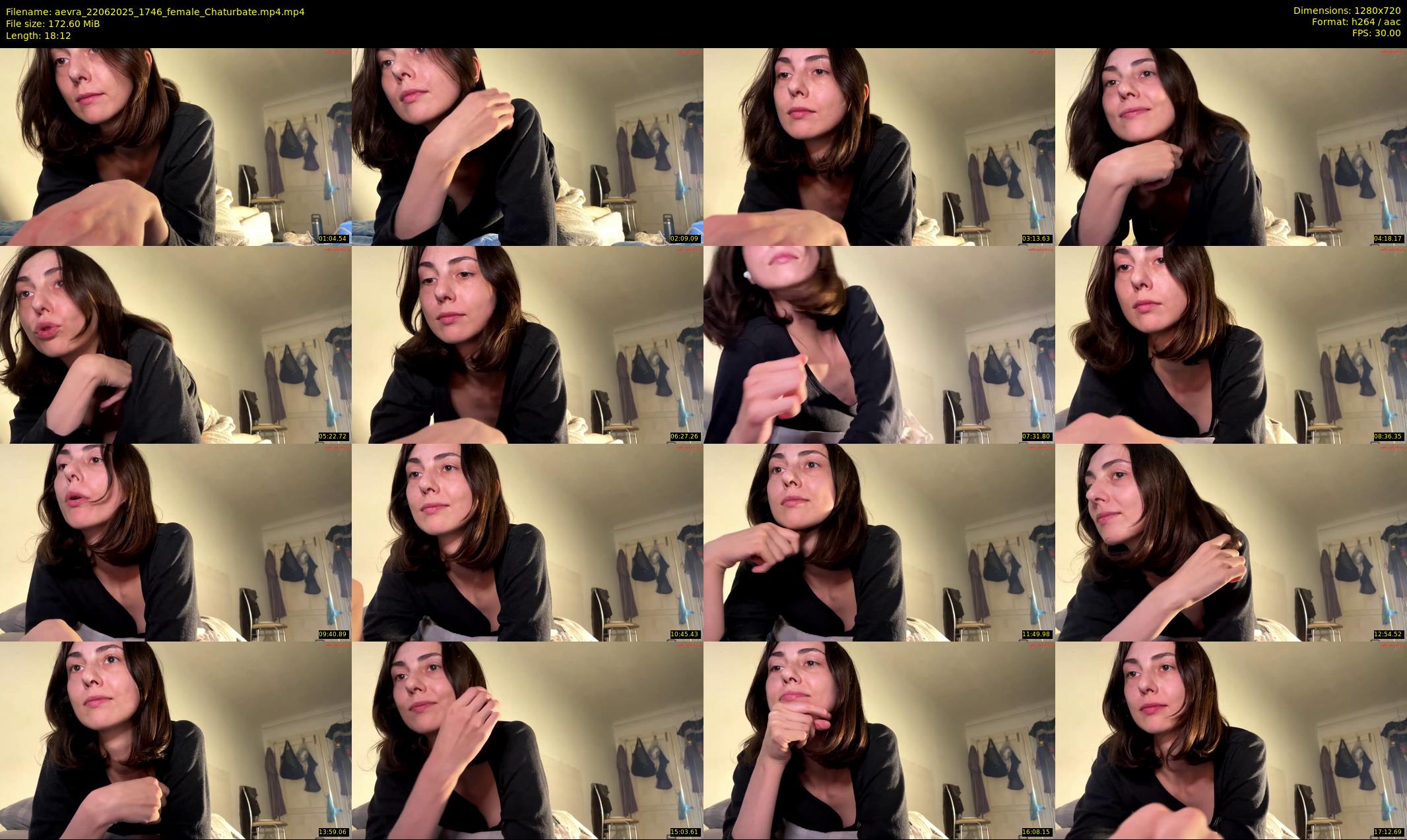 aevra — 19 minute Chaturbate female cam show recording, 720p, Jun 22, 2025