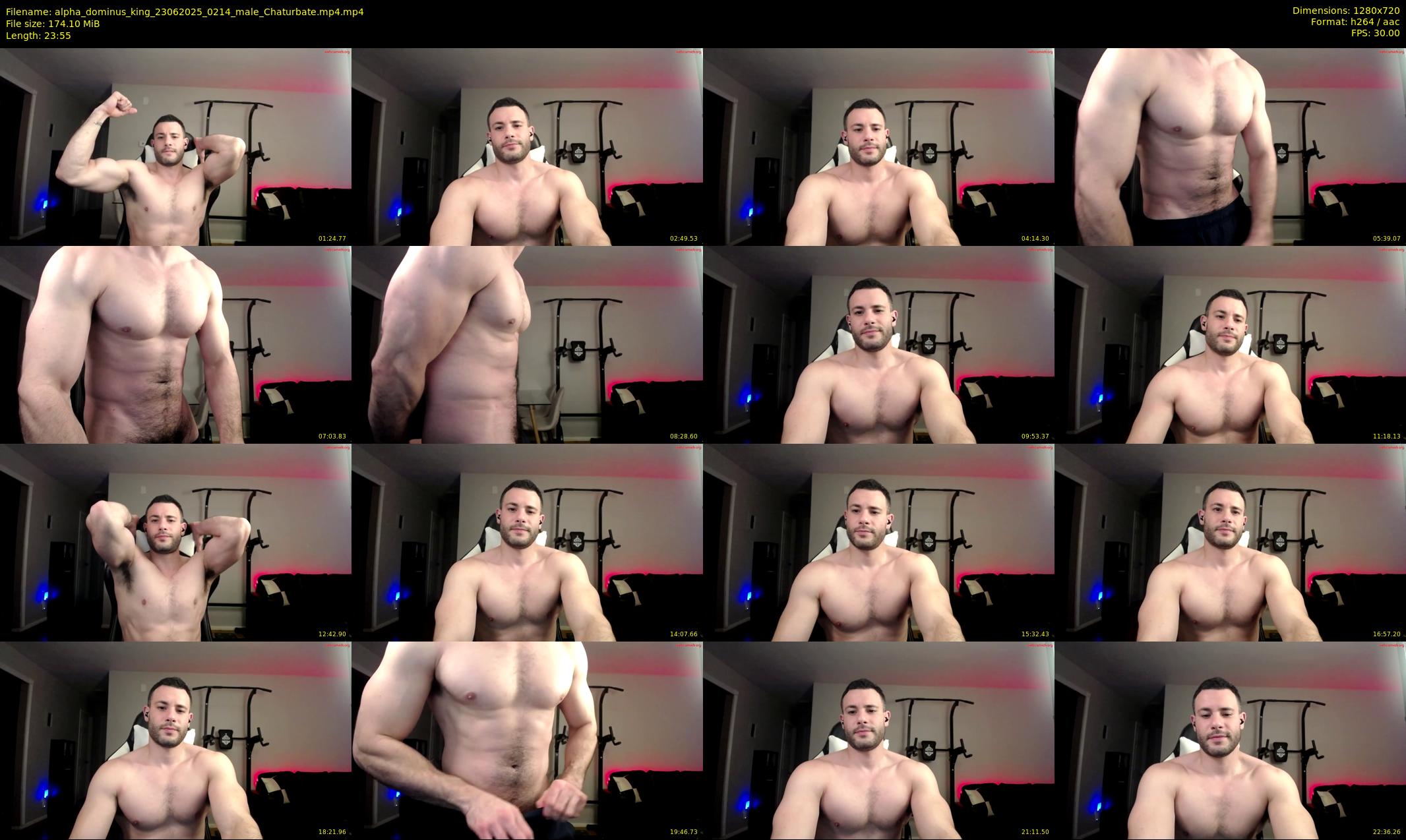 alpha_dominus_king — 24 minute Chaturbate male cam show recording, 720p, Jun 23, 2025