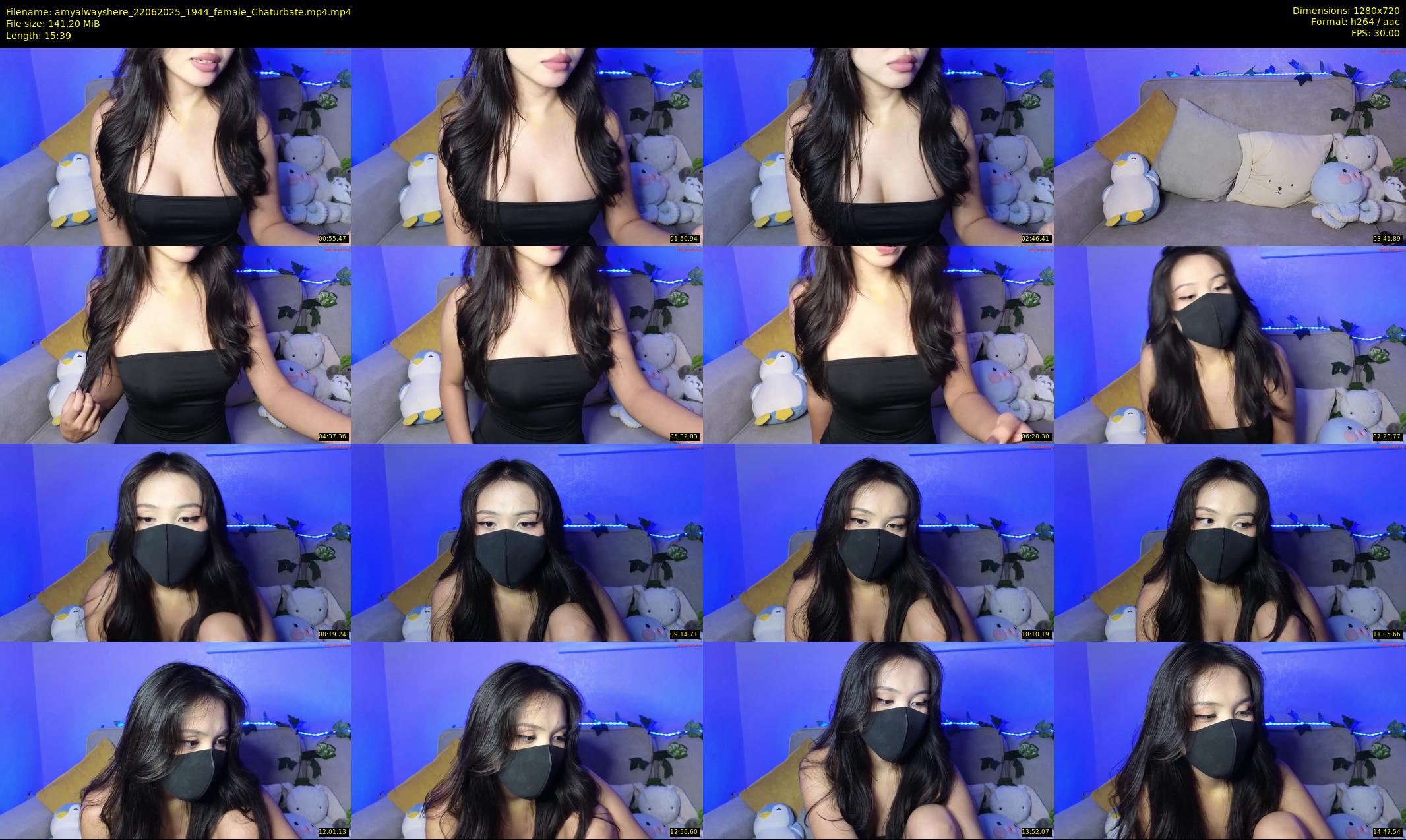 amyalwayshere — 16 minute Chaturbate female cam show recording, 720p, Jun 22, 2025