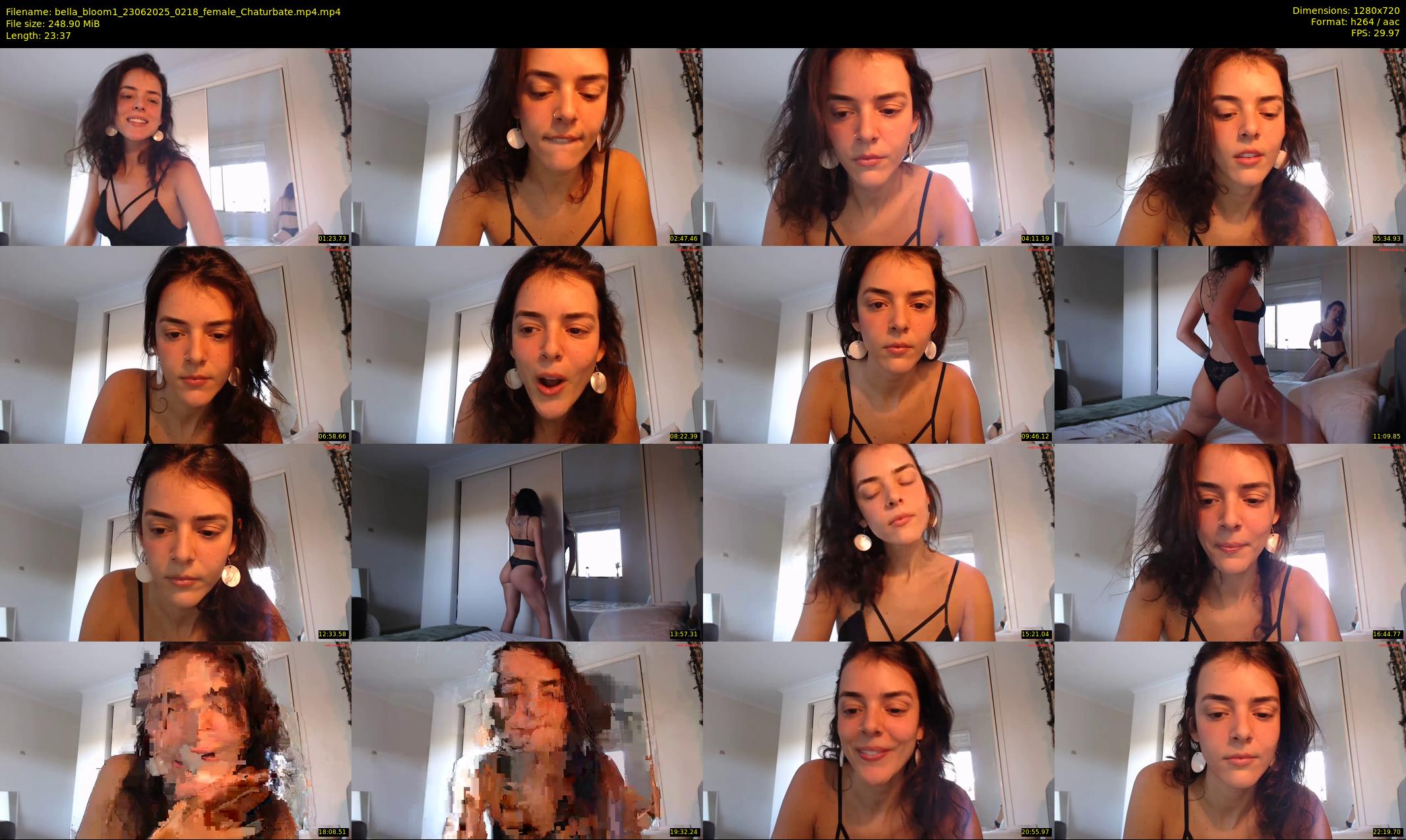 bella_bloom1 — 24 minute Chaturbate female cam show recording, 720p, Jun 23, 2025