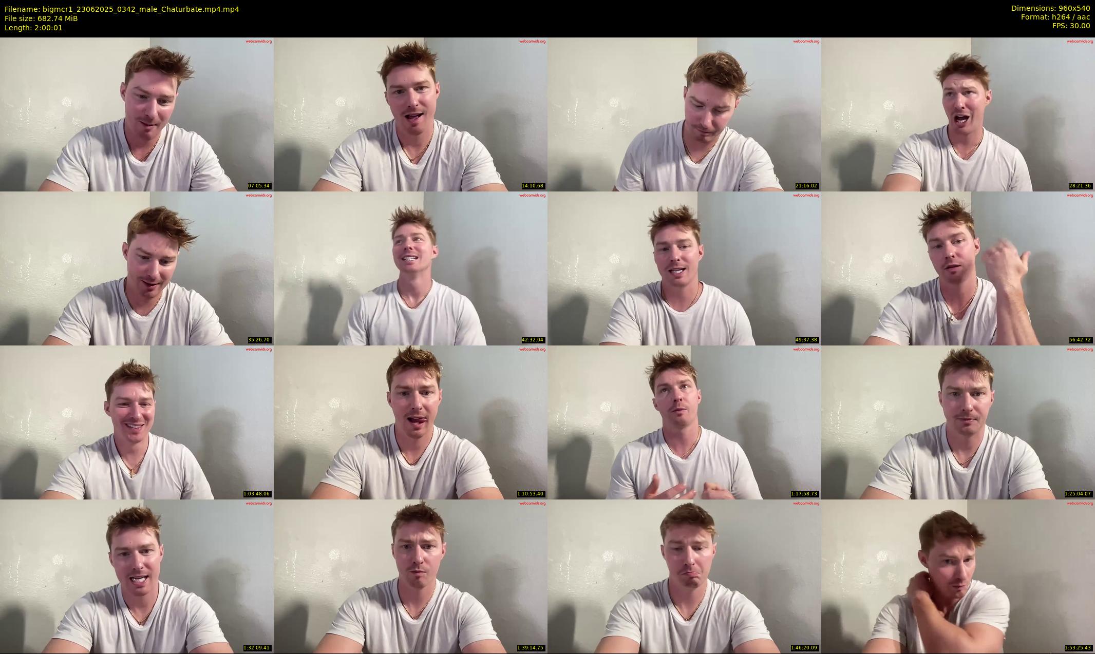 bigmcr1 — 121 minute Chaturbate male cam show recording, 480p, Jun 23, 2025