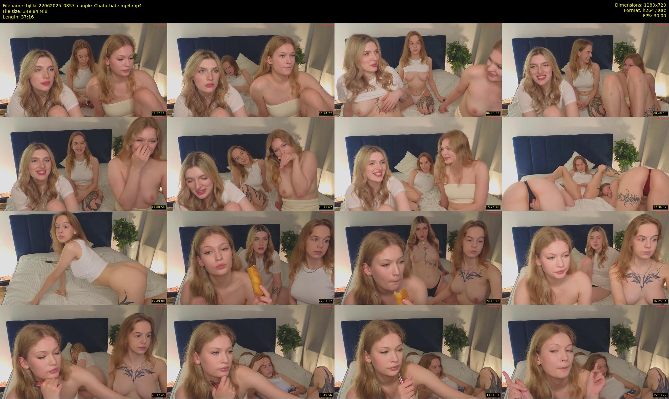bjliki — 38 minute Chaturbate couple cam show recording, 720p, Jun 22, 2025