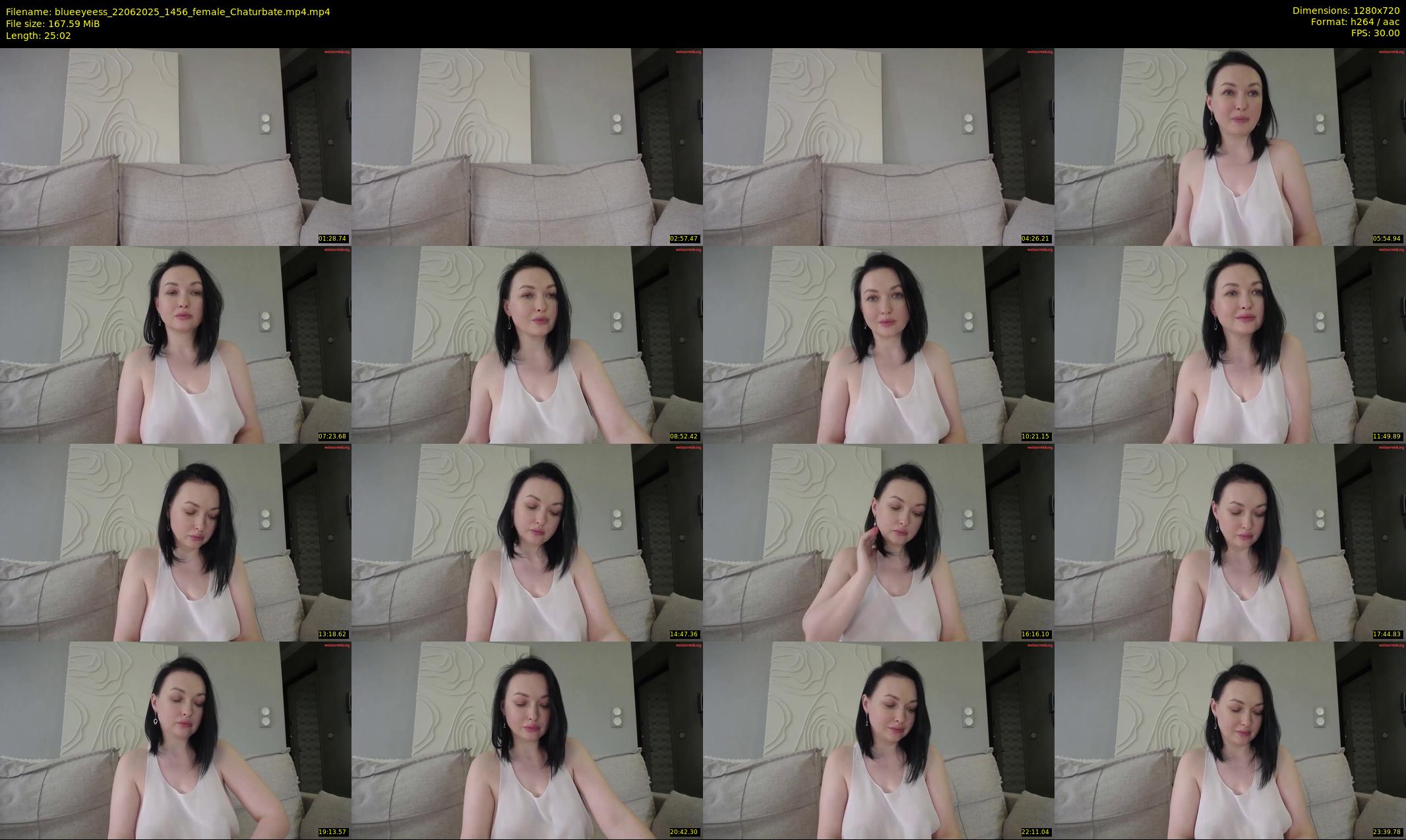 blueeyeess — 26 minute Chaturbate female cam show recording, 720p, Jun 22, 2025