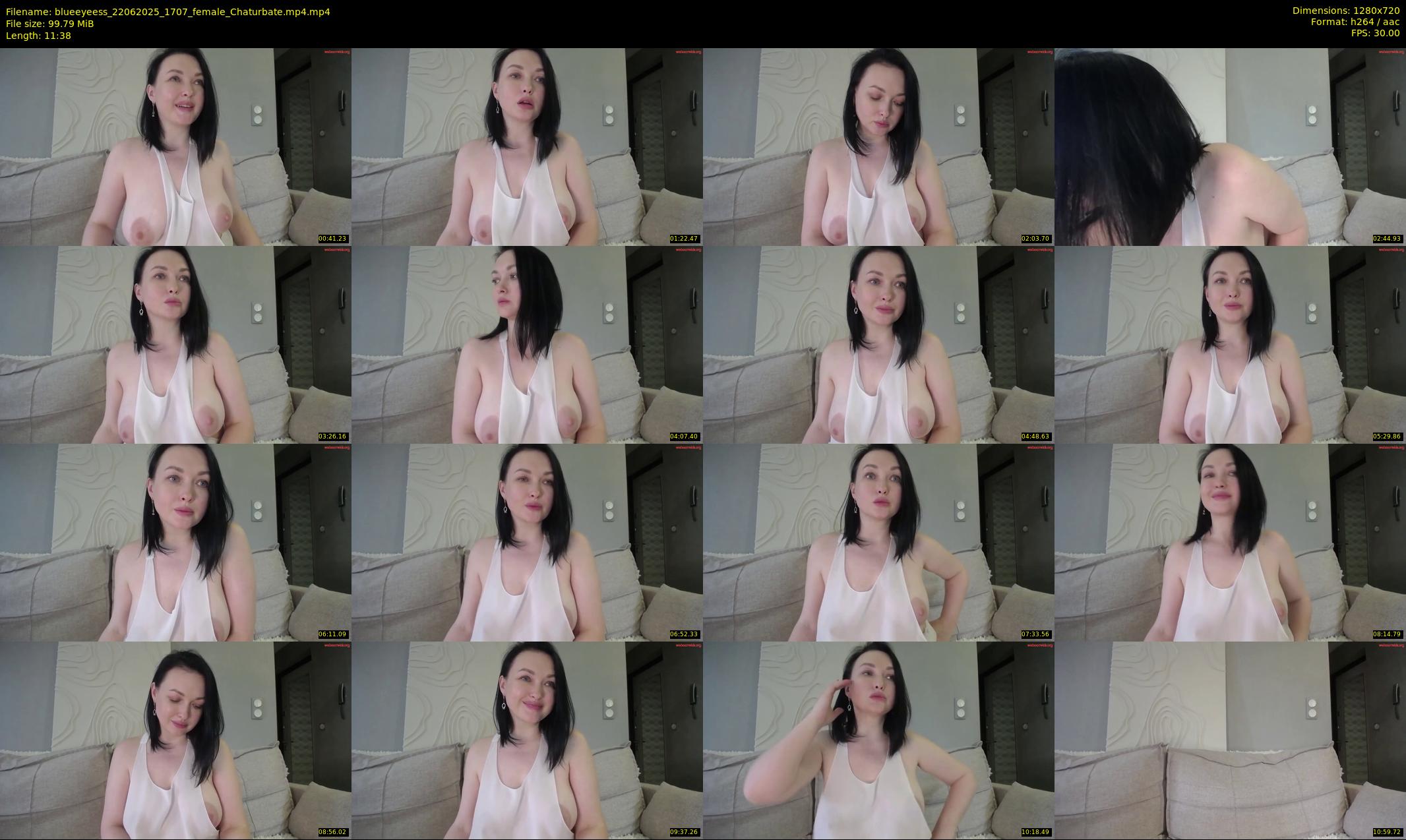 blueeyeess — 12 minute Chaturbate female cam show recording, 720p, Jun 22, 2025