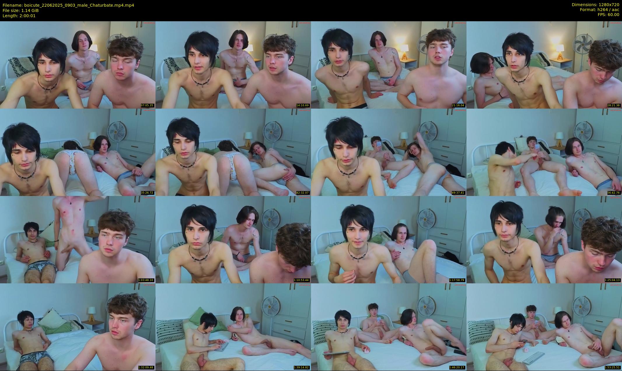 boicute — 121 minute Chaturbate male cam show recording, 720p, Jun 22, 2025
