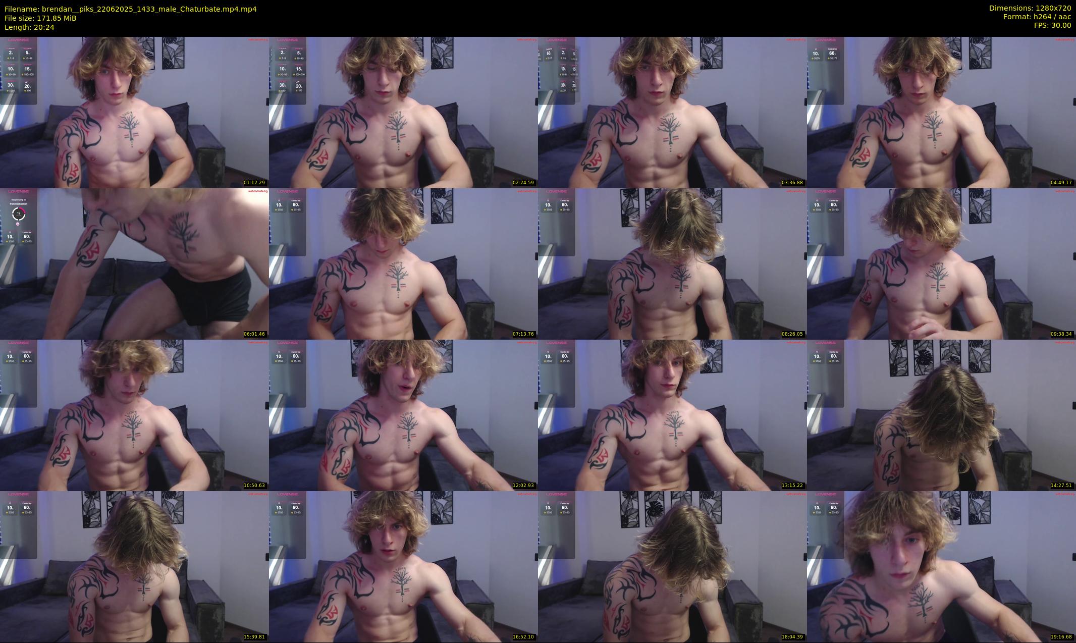 brendan__piks — 21 minute Chaturbate male cam show recording, 720p, Jun 22, 2025