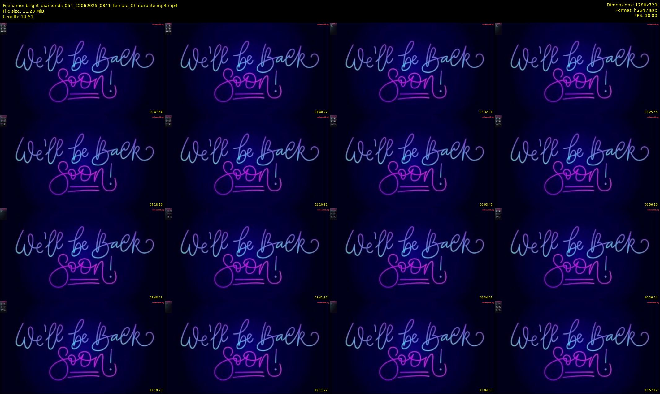 bright_diamonds_054 — 15 minute Chaturbate couple cam show recording, 720p, Jun 22, 2025