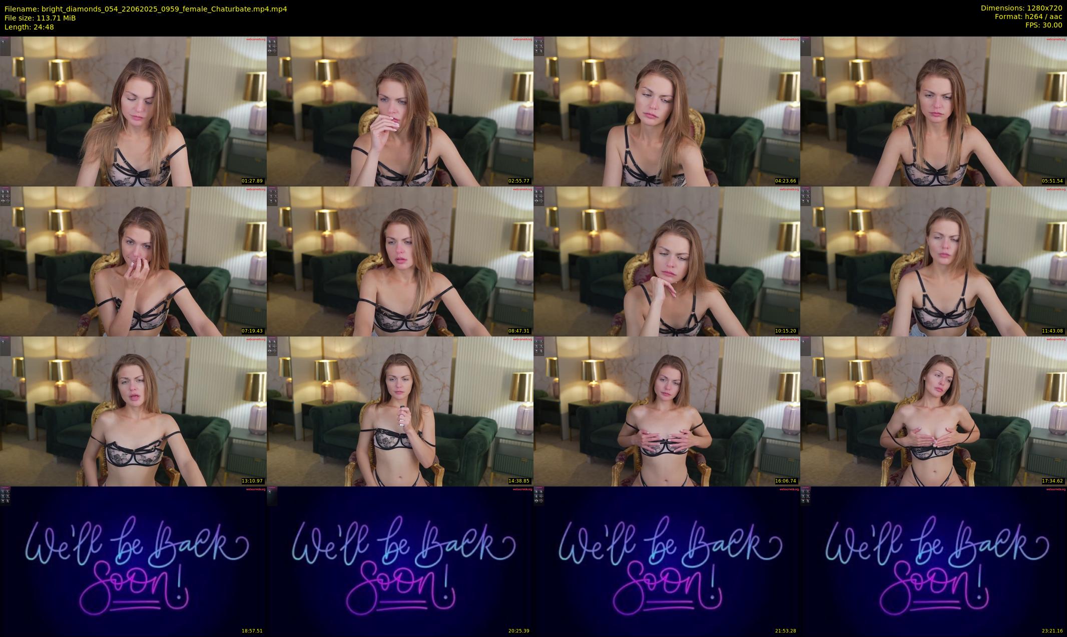 bright_diamonds_054 — 25 minute Chaturbate couple cam show recording, 720p, Jun 22, 2025