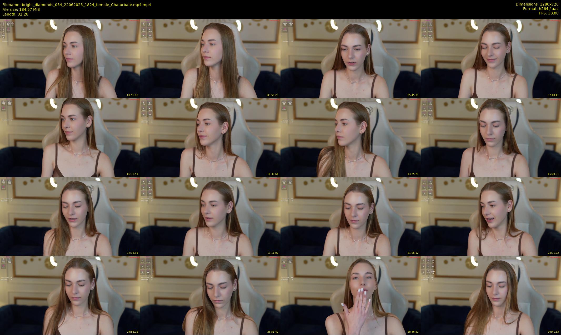 bright_diamonds_054 — 33 minute Chaturbate couple cam show recording, 720p, Jun 22, 2025