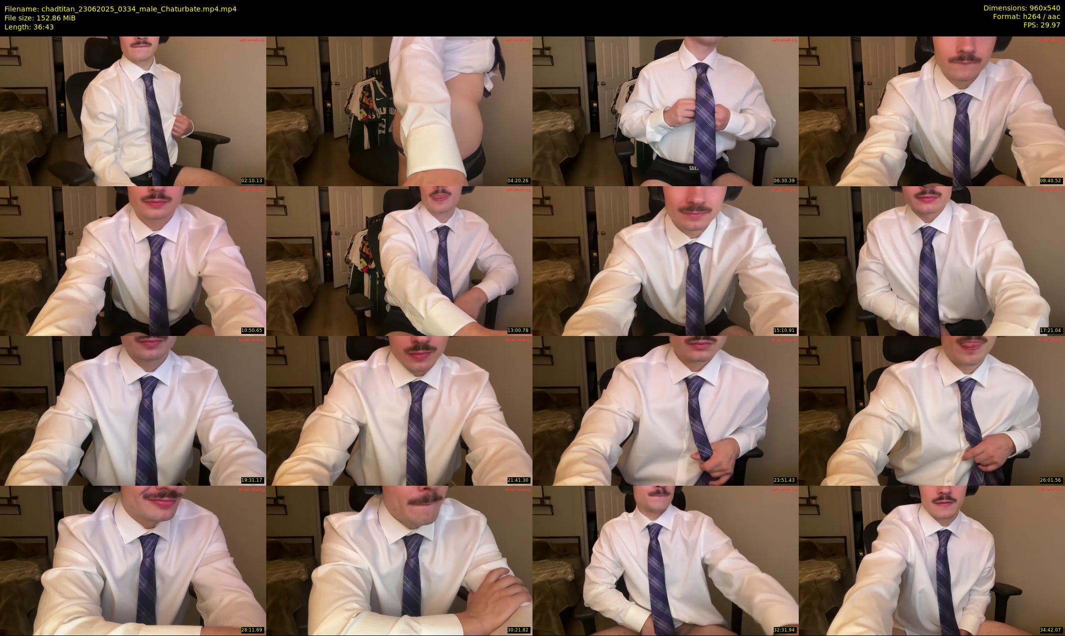 chadtitan — 37 minute Chaturbate male cam show recording, 480p, Jun 23, 2025
