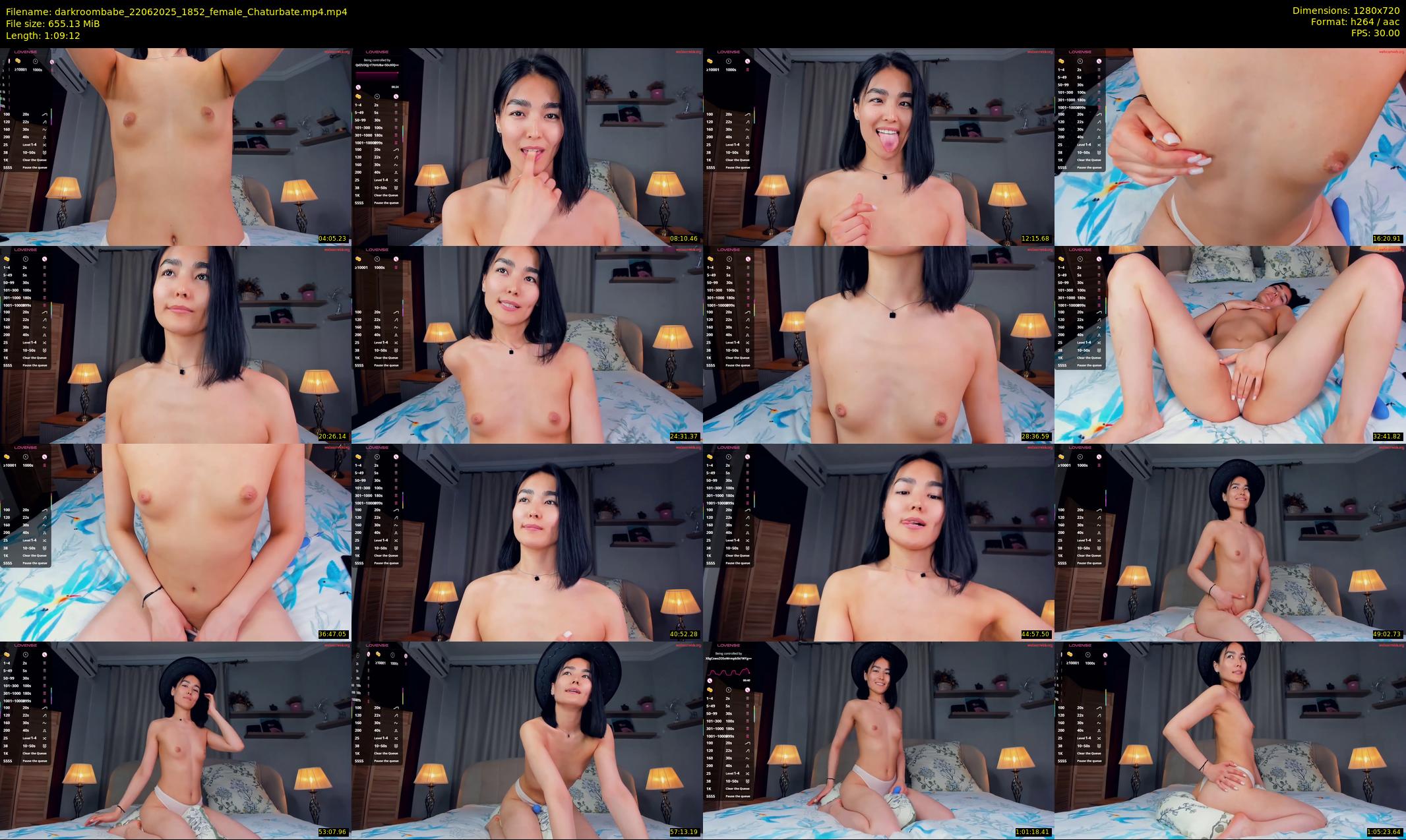 darkroombabe — 70 minute Chaturbate female cam show recording, 720p, Jun 22, 2025
