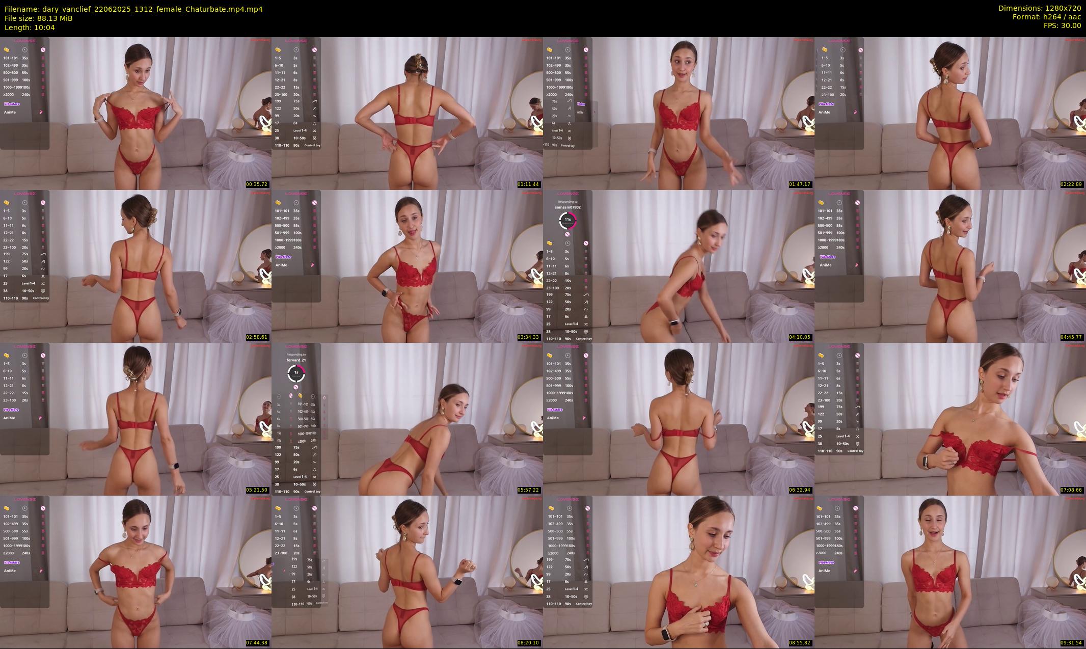dary_vanclief — 11 minute Chaturbate female cam show recording, 720p, Jun 22, 2025