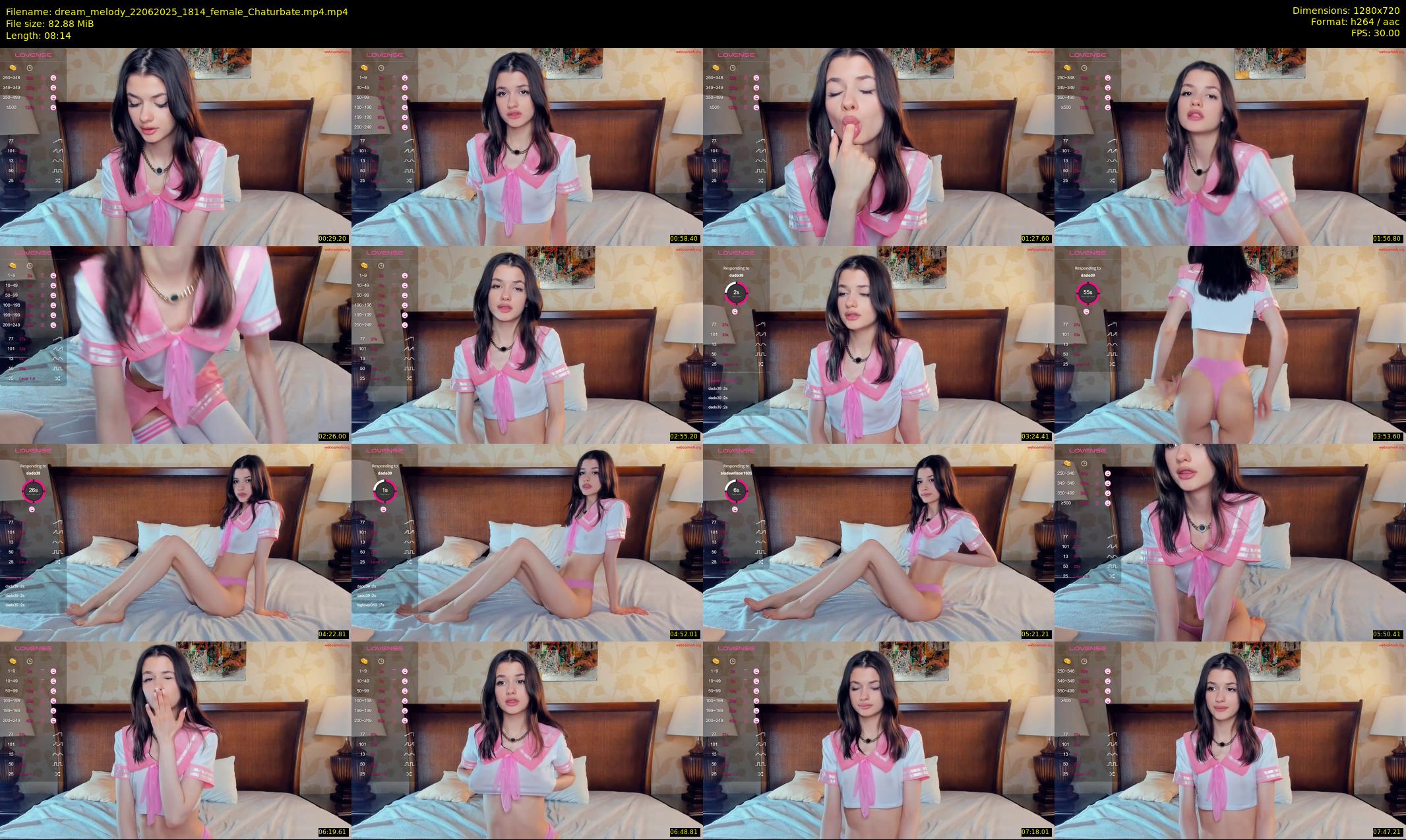 dream_melody — 9 minute Chaturbate female cam show recording, 720p, Jun 22, 2025