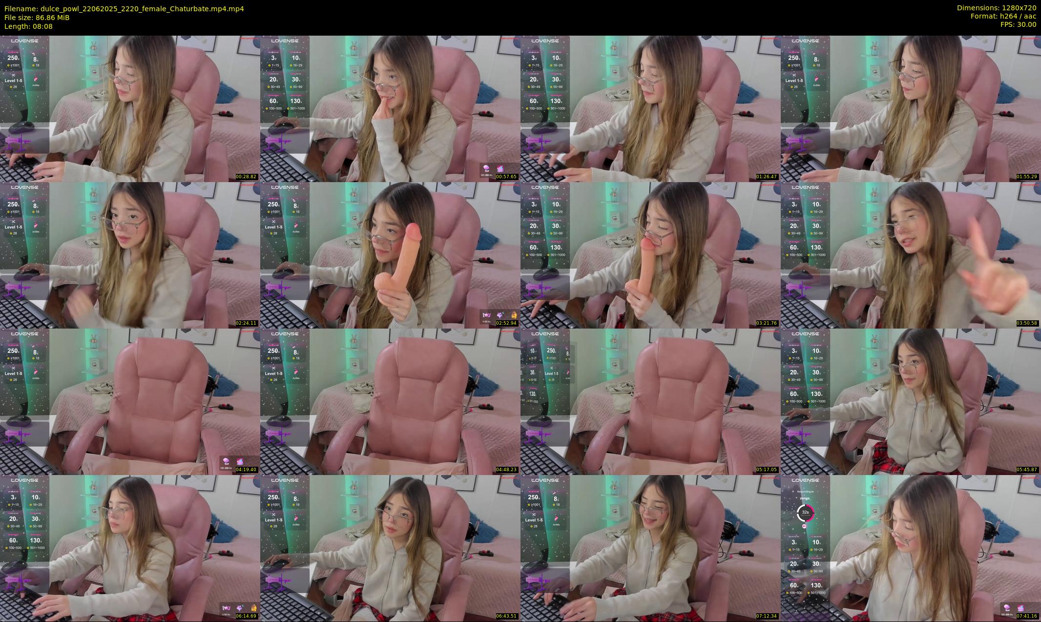 dulce_powl — 9 minute Chaturbate female cam show recording, 720p, Jun 22, 2025
