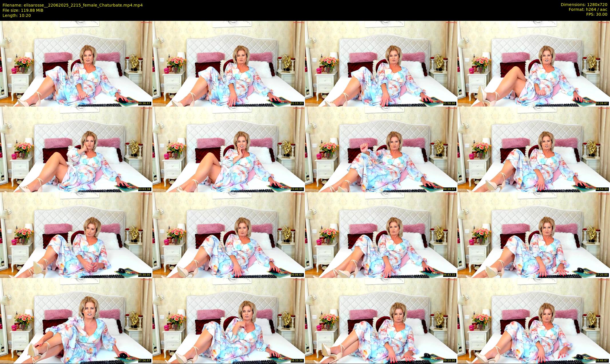 elisarosse_ — 11 minute Chaturbate female cam show recording, 720p, Jun 22, 2025