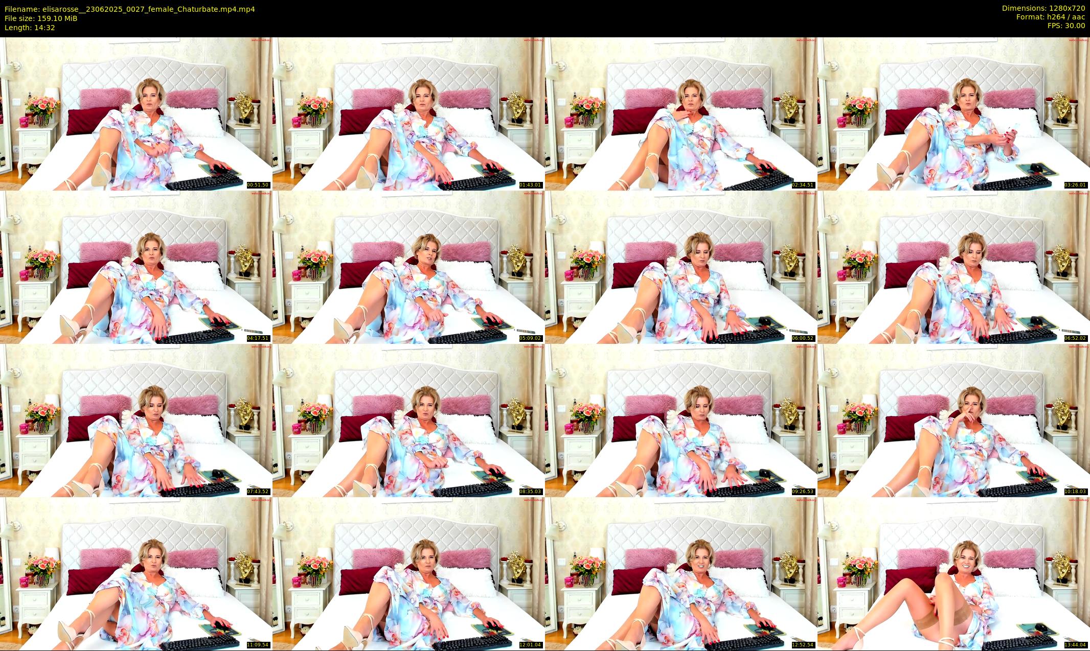 elisarosse_ — 15 minute Chaturbate female cam show recording, 720p, Jun 23, 2025