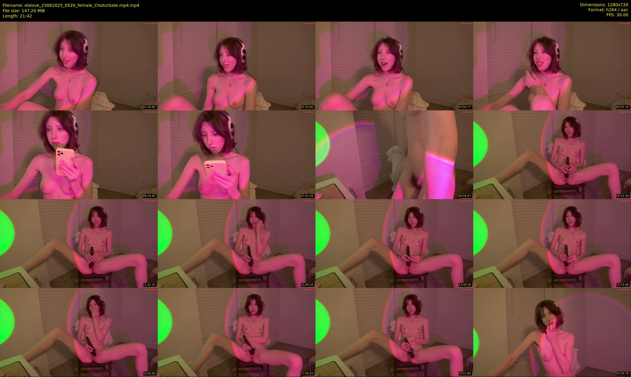 elslove — 22 minute Chaturbate female cam show recording, 720p, Jun 23, 2025