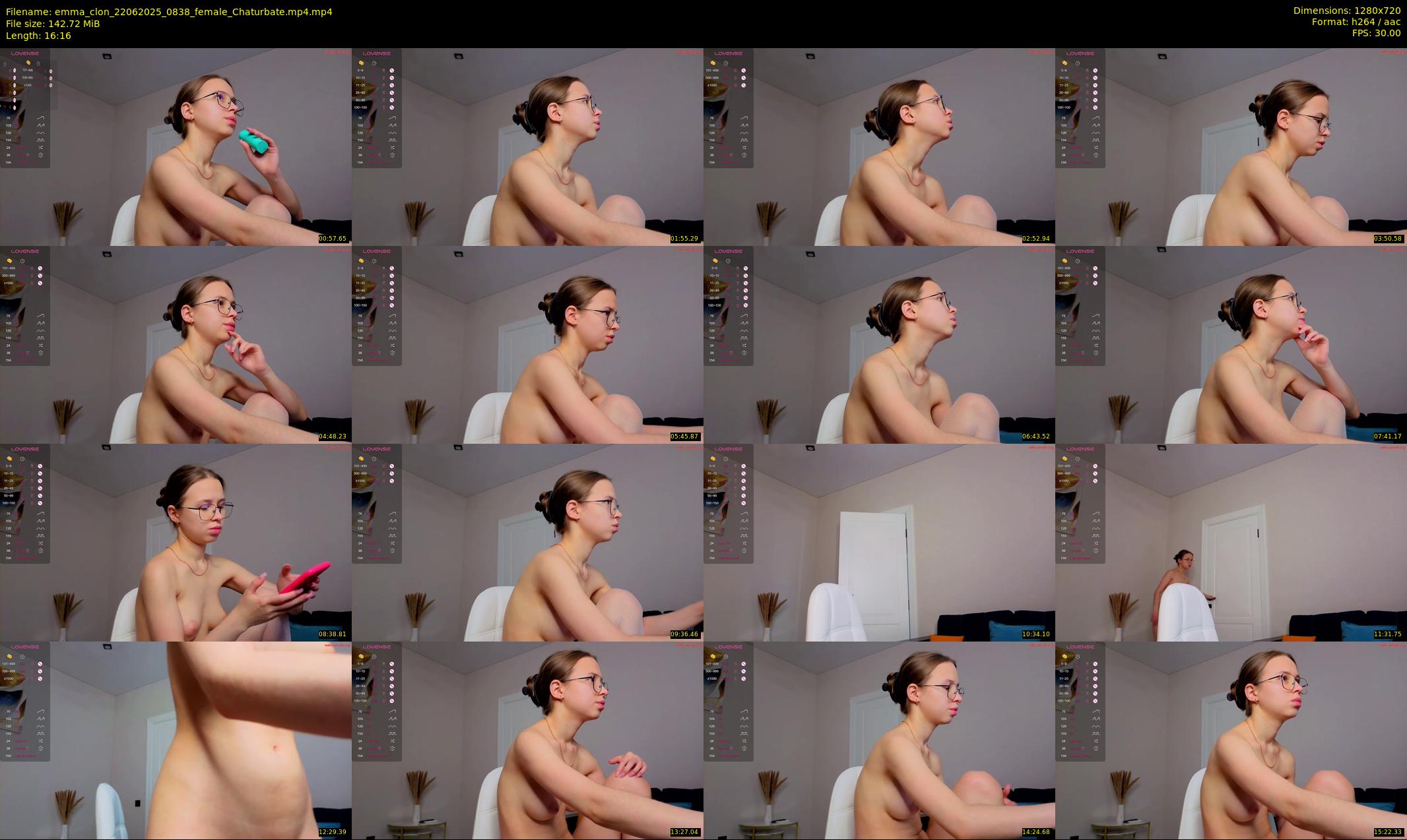 emma_clon — 17 minute Chaturbate female cam show recording, 720p, Jun 22, 2025