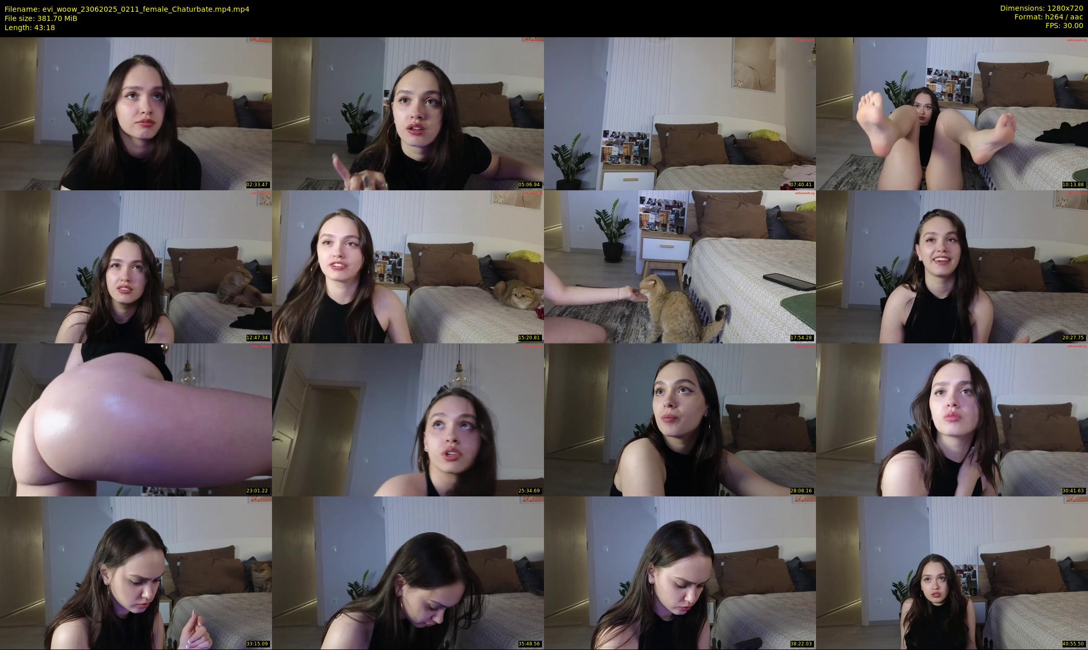 evi_woow — 44 minute Chaturbate female cam show recording, 720p, Jun 23, 2025
