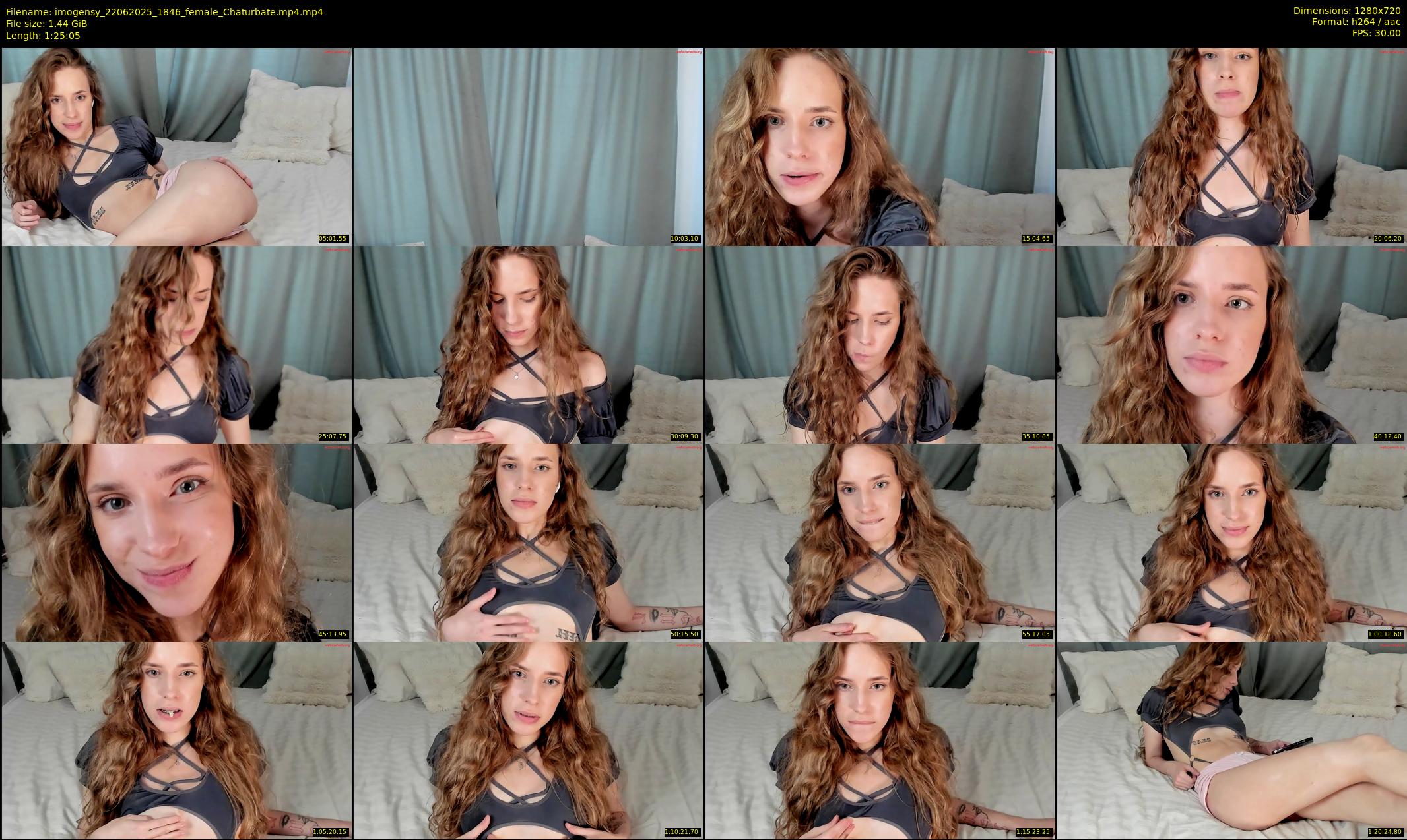 imogensy — 86 minute Chaturbate female cam show recording, 720p, Jun 22, 2025