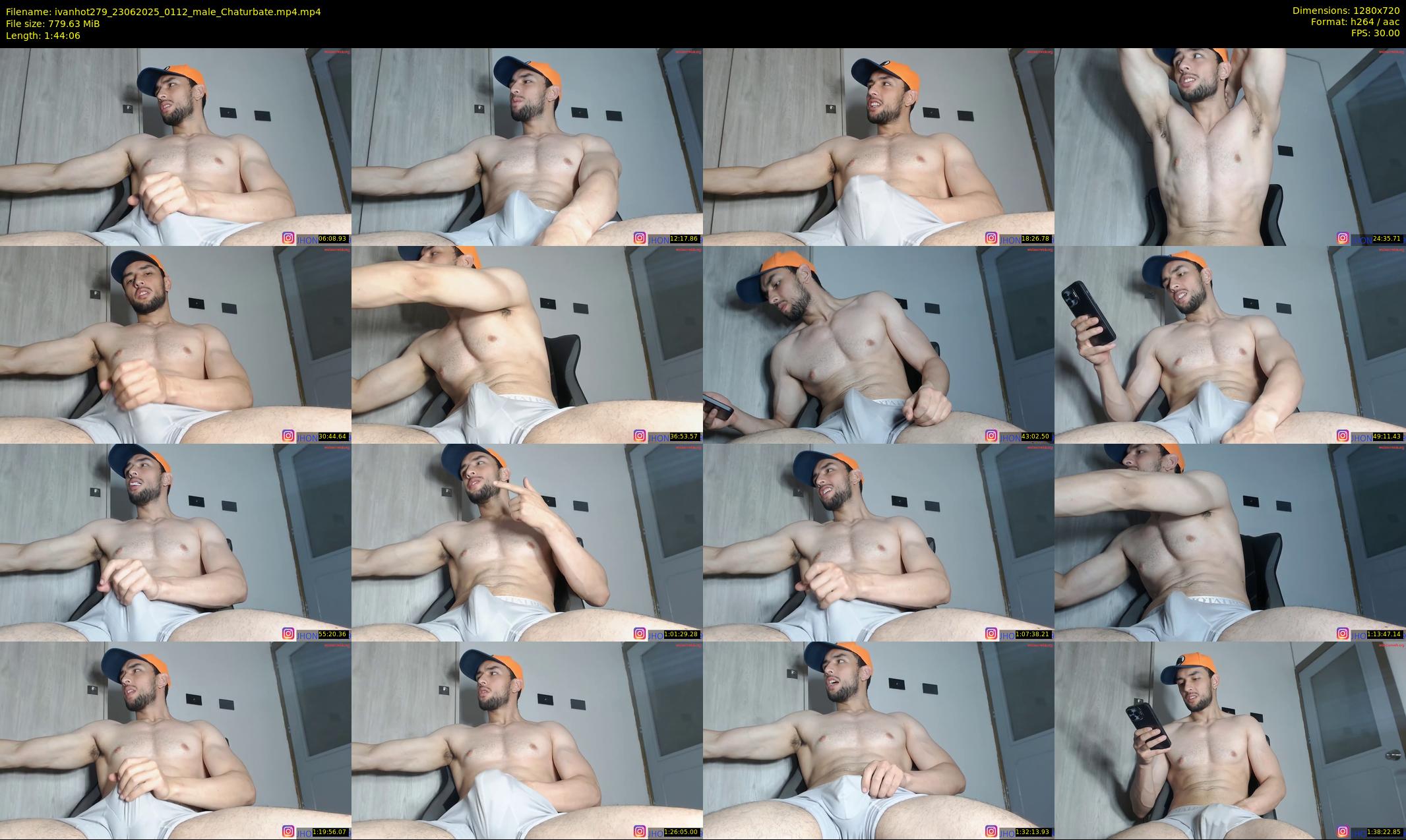 ivanhot279 — 105 minute Chaturbate male cam show recording, 720p, Jun 23, 2025