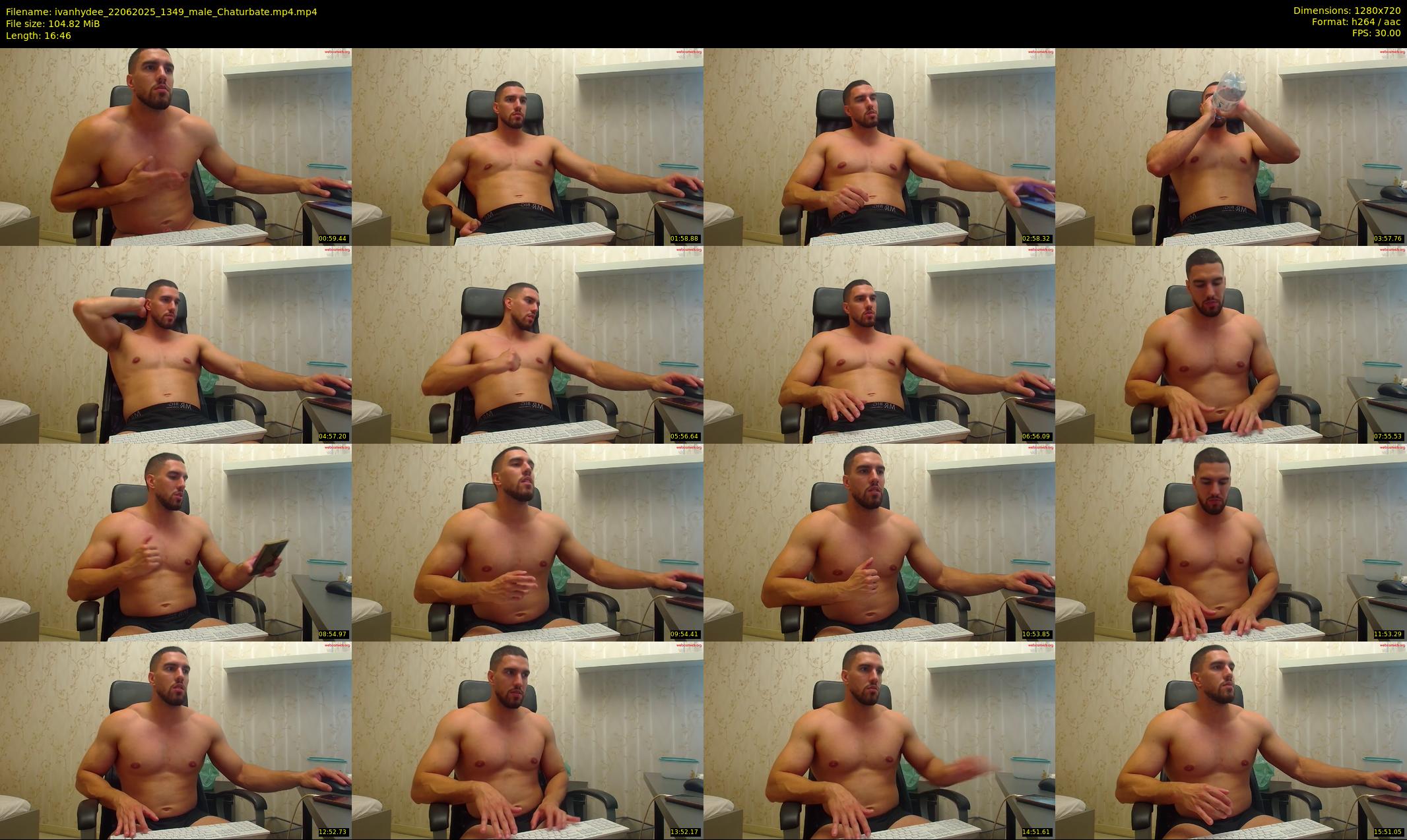 ivanhydee — 17 minute Chaturbate male cam show recording, 720p, Jun 22, 2025