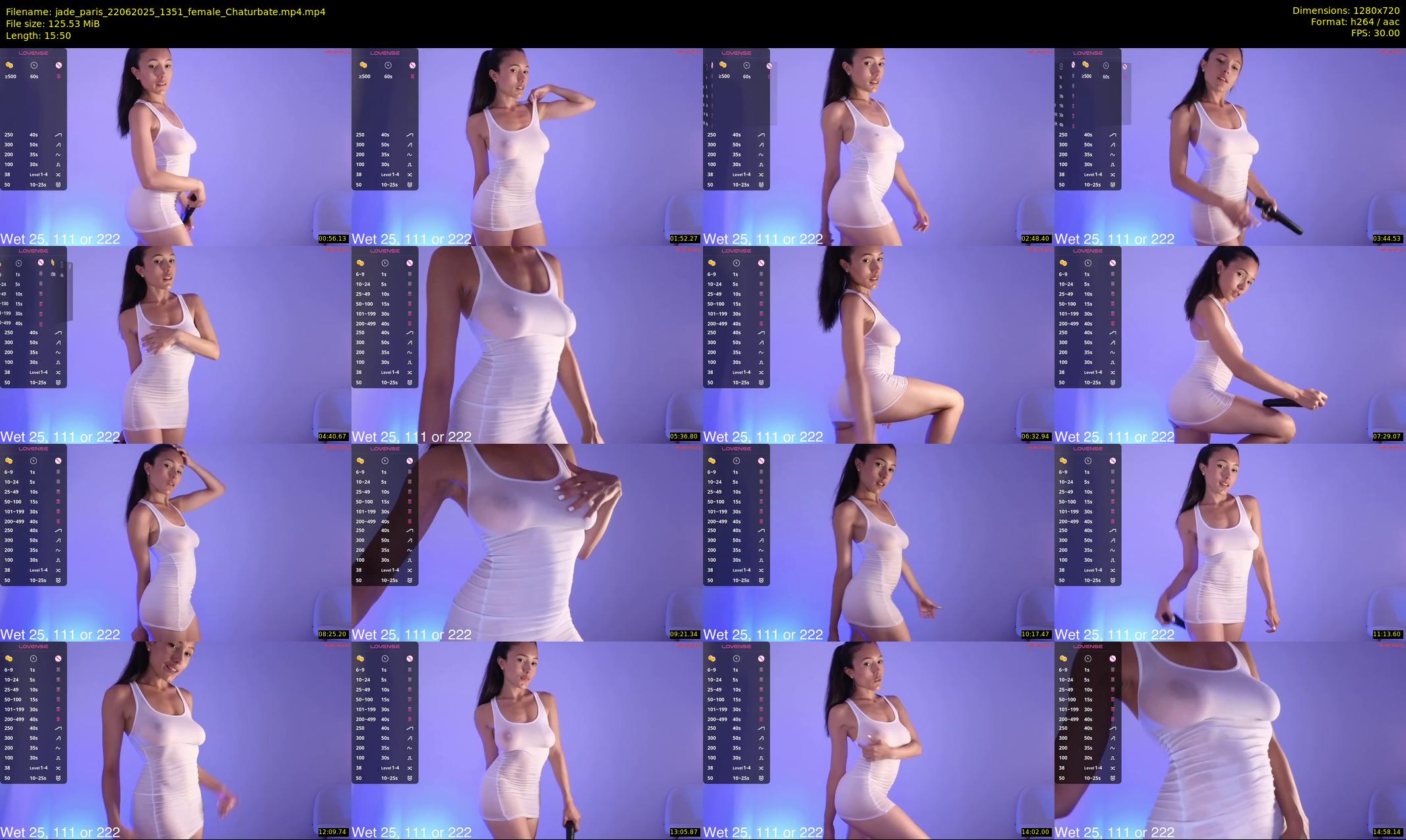 jade_paris — 16 minute Chaturbate female cam show recording, 720p, Jun 22, 2025