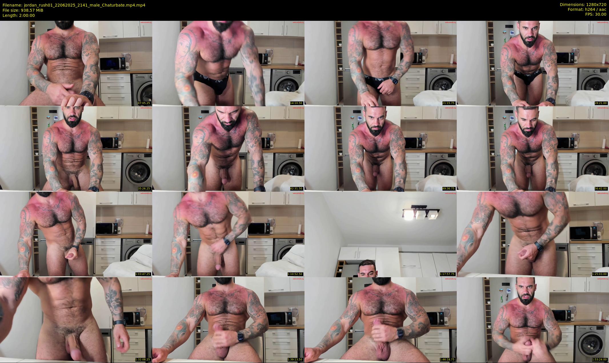 jordan_rush01 — 120 minute Chaturbate male cam show recording, 720p, Jun 22, 2025