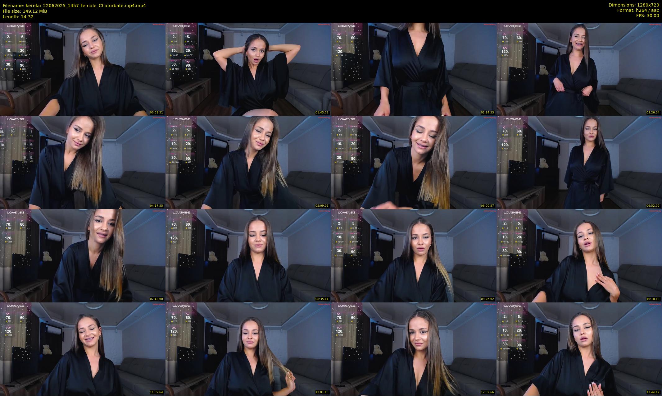 kerelai — 15 minute Chaturbate female cam show recording, 720p, Jun 22, 2025
