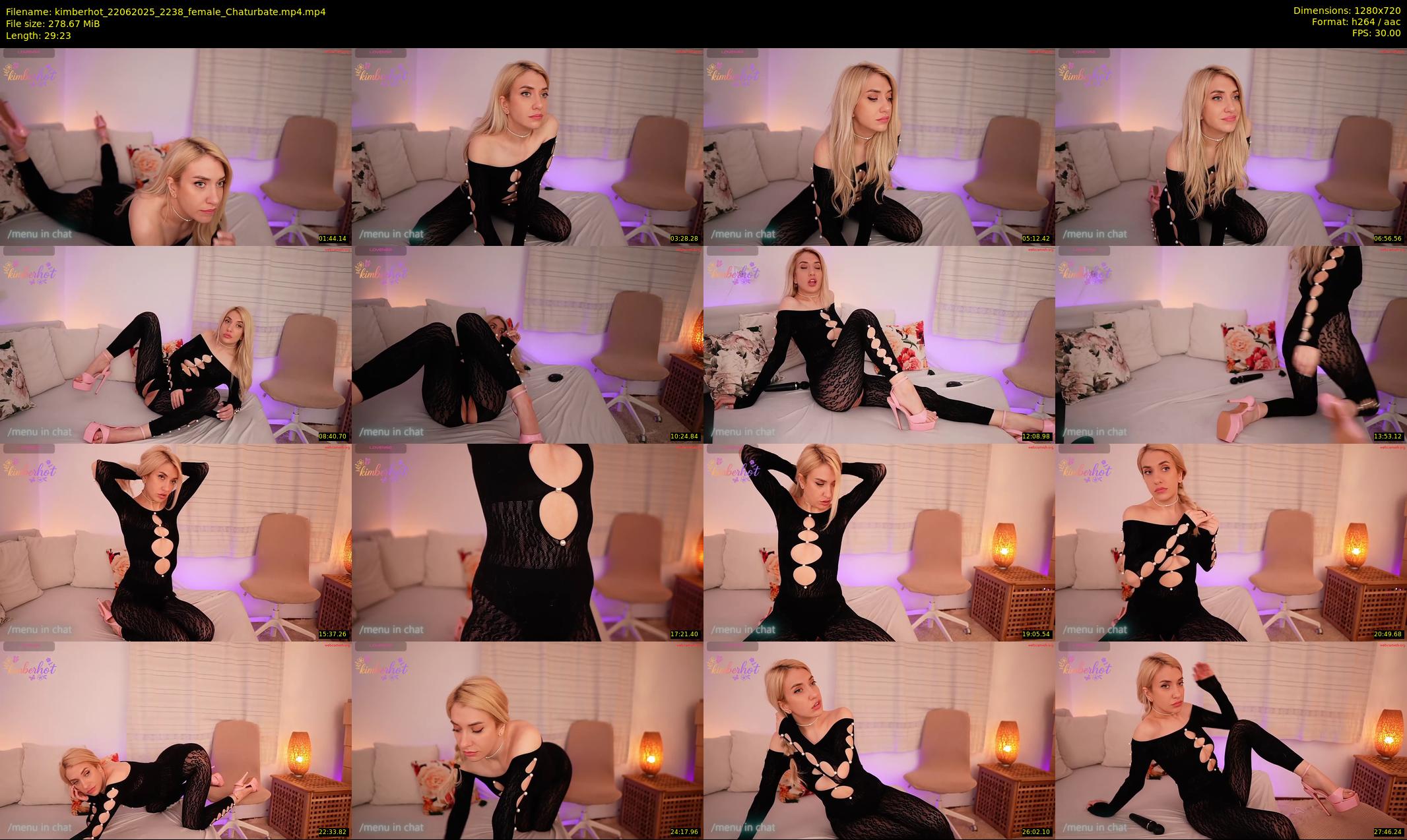 kimberhot — 30 minute Chaturbate female cam show recording, 720p, Jun 22, 2025