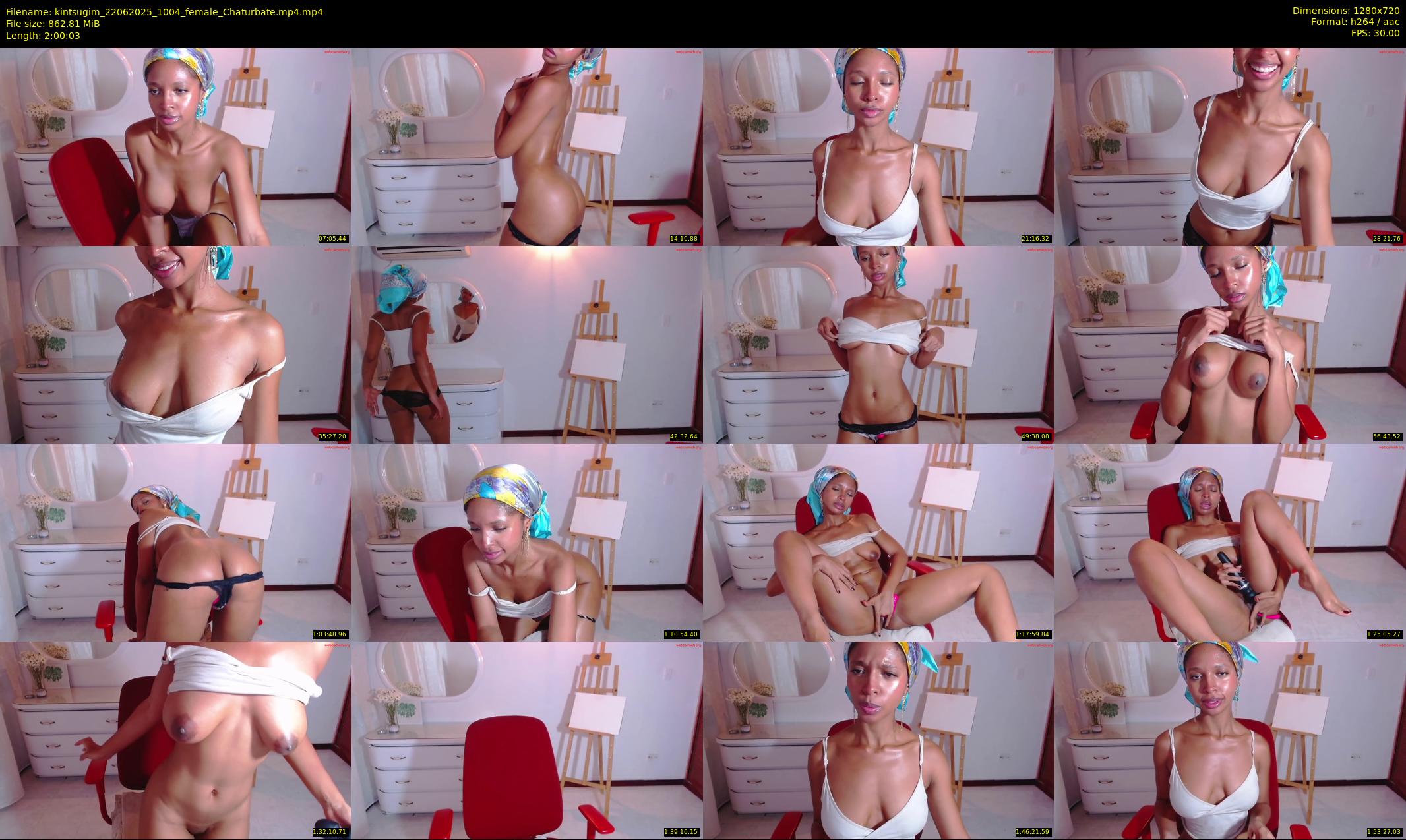 kintsugim — 121 minute Chaturbate female cam show recording, 720p, Jun 22, 2025