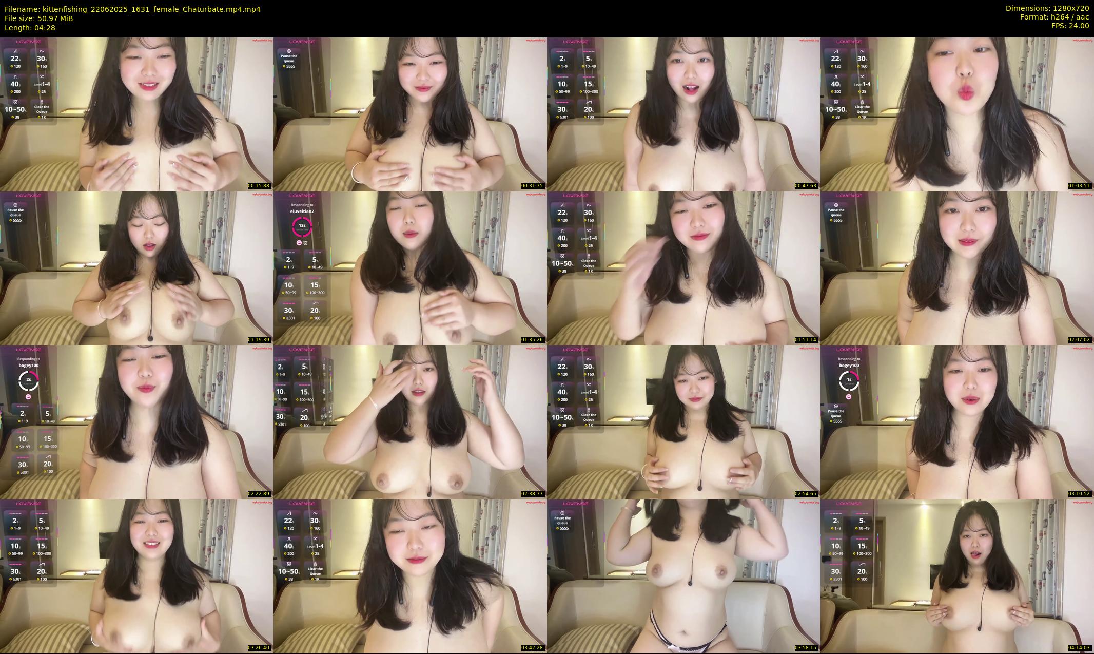 kittenfishing — 5 minute Chaturbate female cam show recording, 720p, Jun 22, 2025