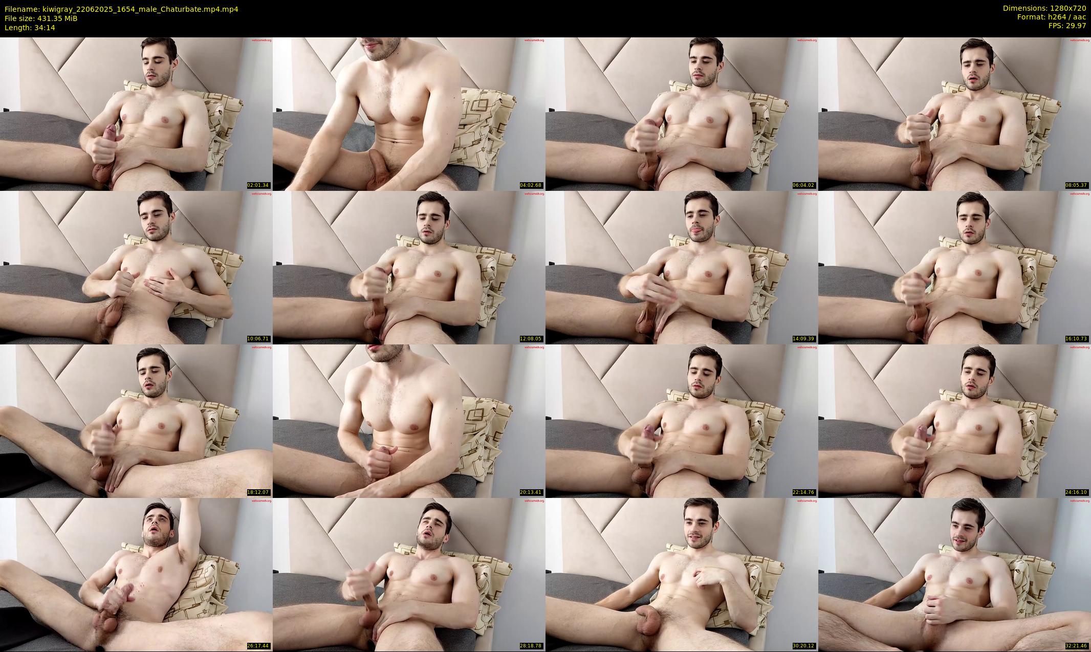 kiwigray — 35 minute Chaturbate male cam show recording, 720p, Jun 22, 2025