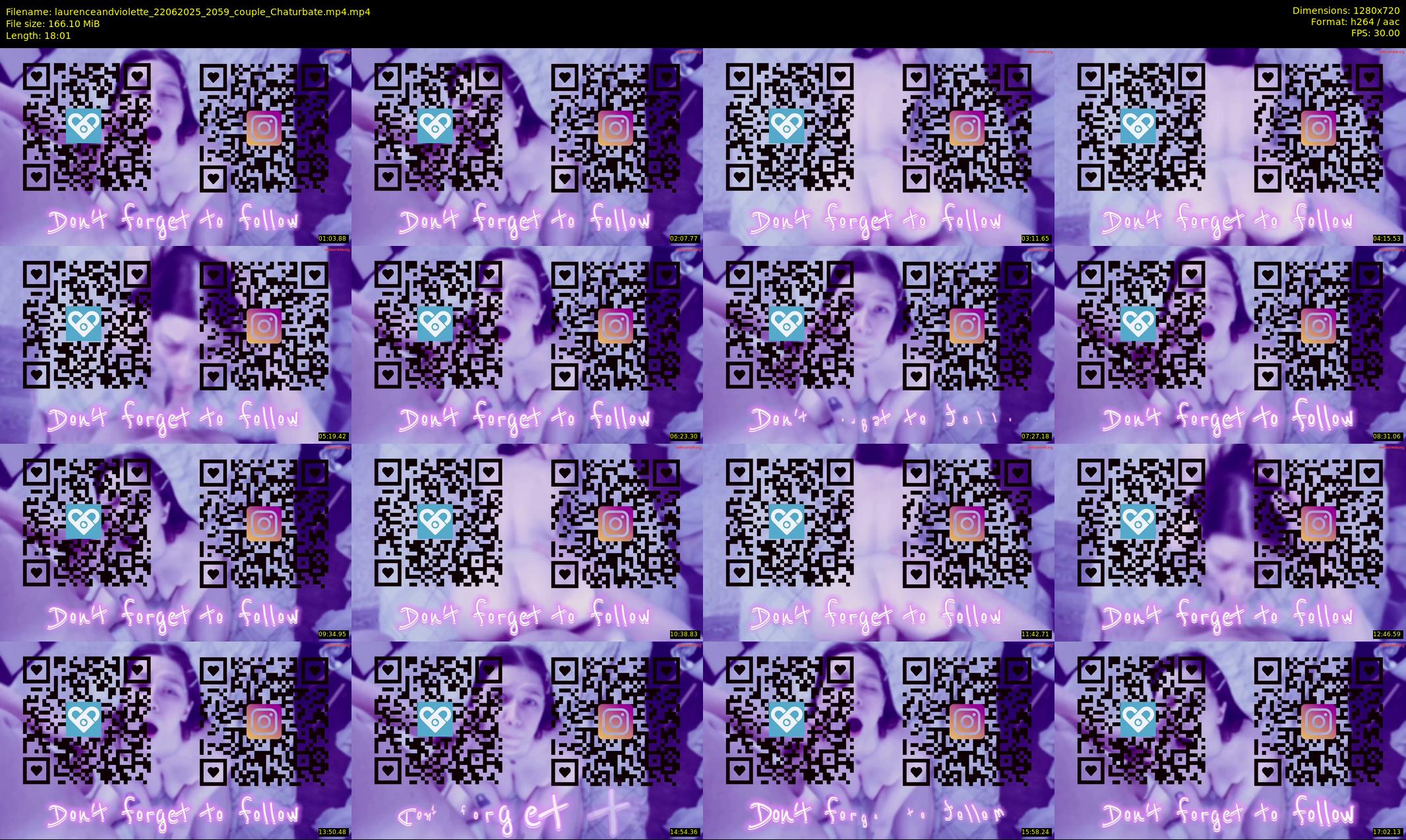 laurenceandviolette — 19 minute Chaturbate couple cam show recording, 720p, Jun 22, 2025