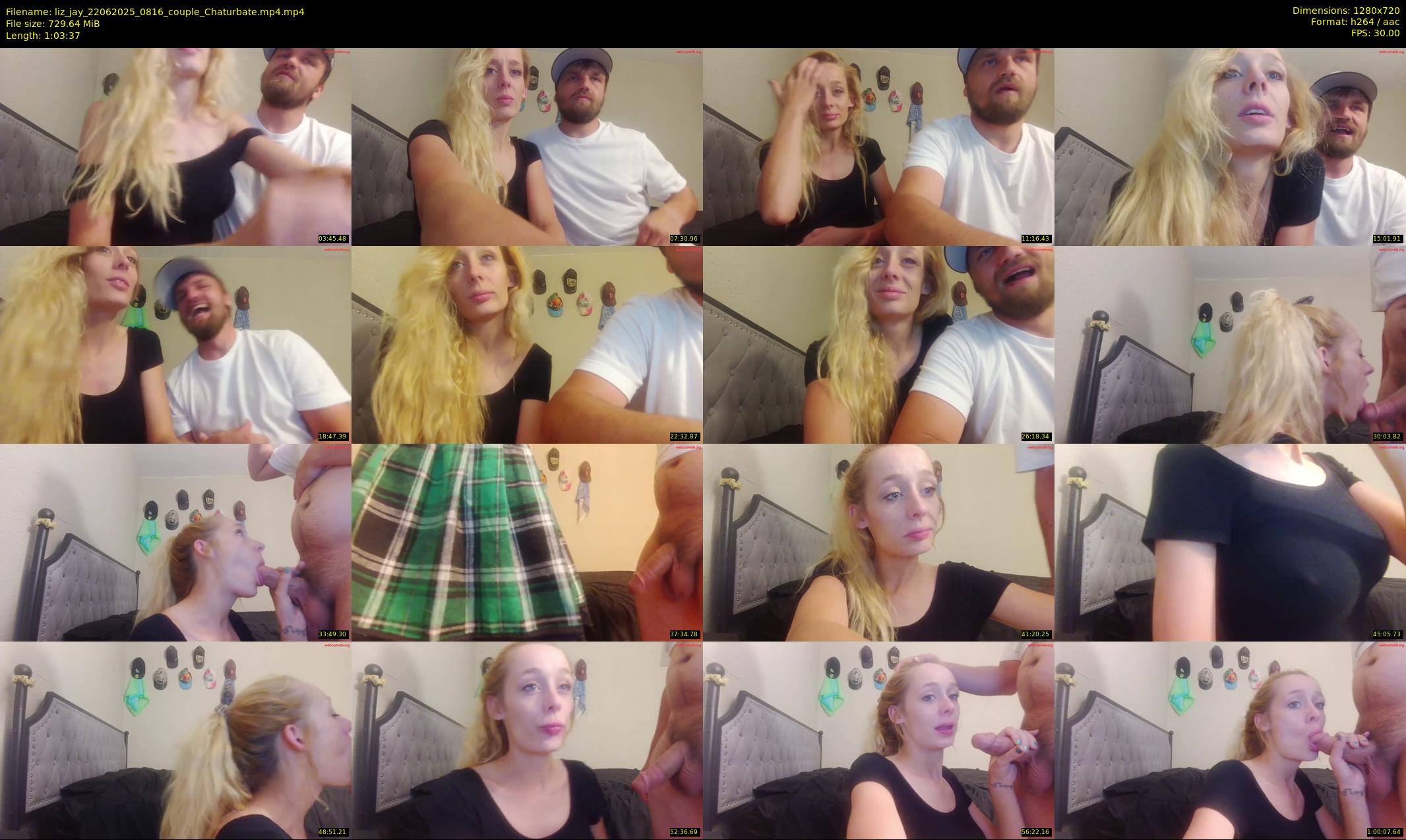 liz_jay — 64 minute Chaturbate couple cam show recording, 720p, Jun 22, 2025