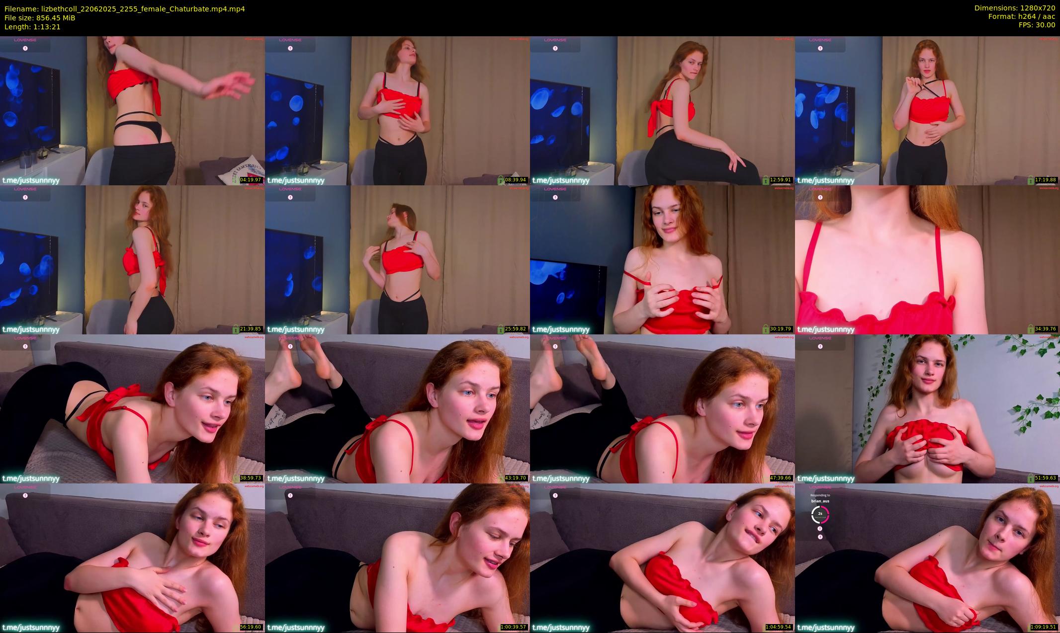 lizbethcoll — 74 minute Chaturbate female cam show recording, 720p, Jun 22, 2025