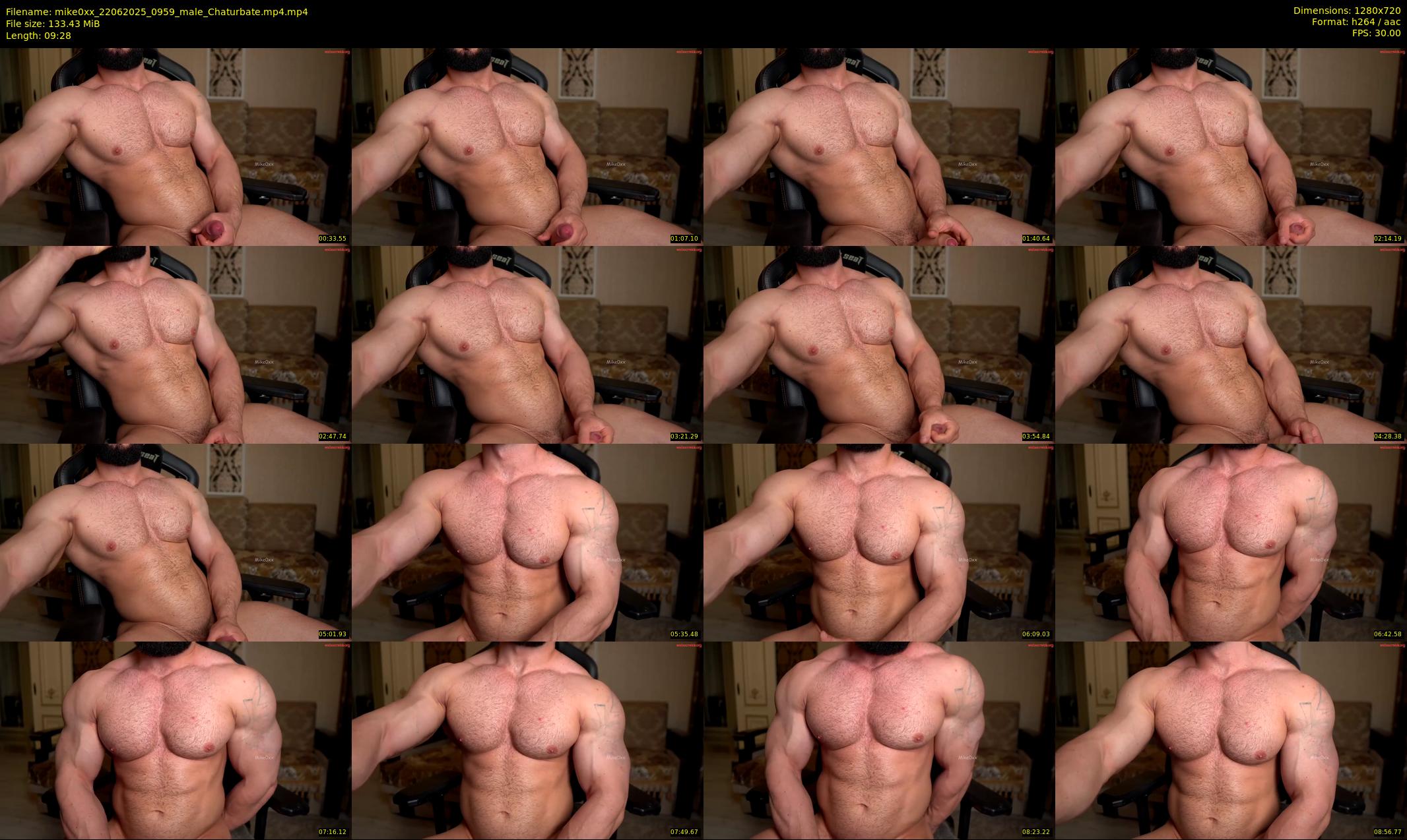 mike0xx — 10 minute Chaturbate male cam show recording, 720p, Jun 22, 2025
