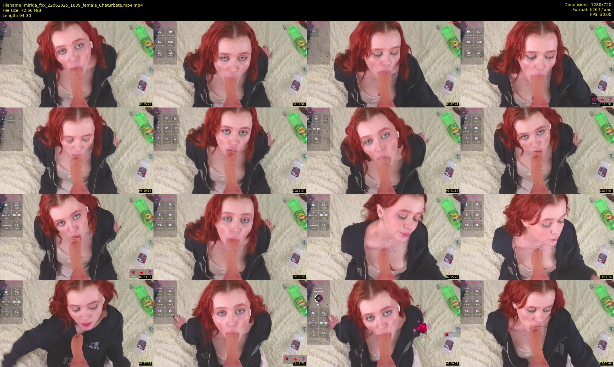 mirida_fox — 5 minute Chaturbate female cam show recording, 720p, Jun 22, 2025