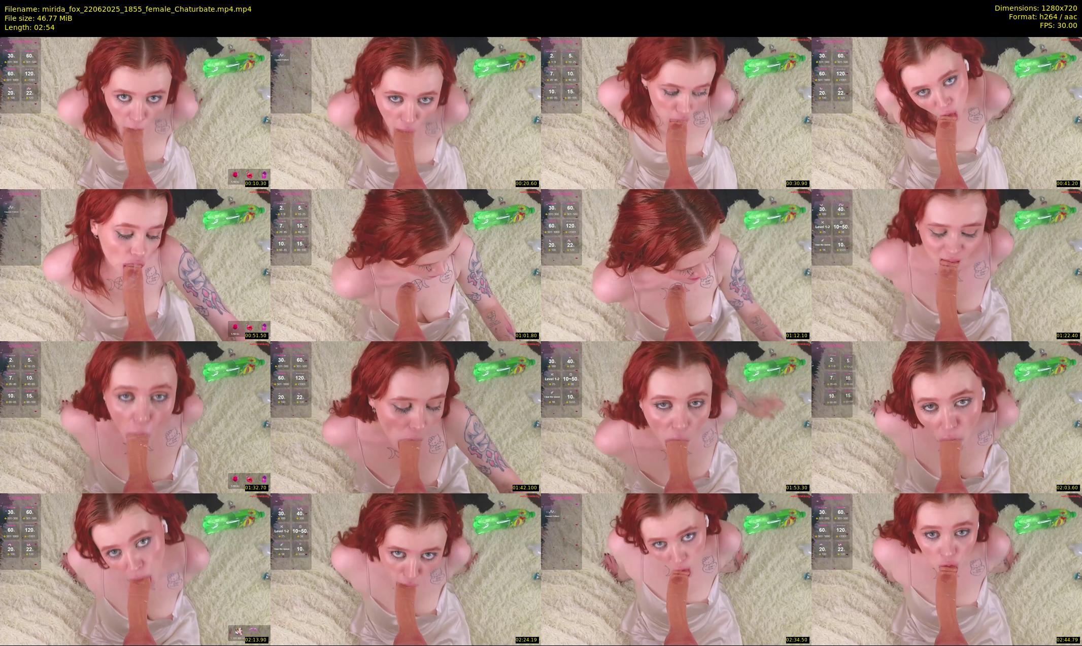 mirida_fox — 3 minute Chaturbate female cam show recording, 720p, Jun 22, 2025