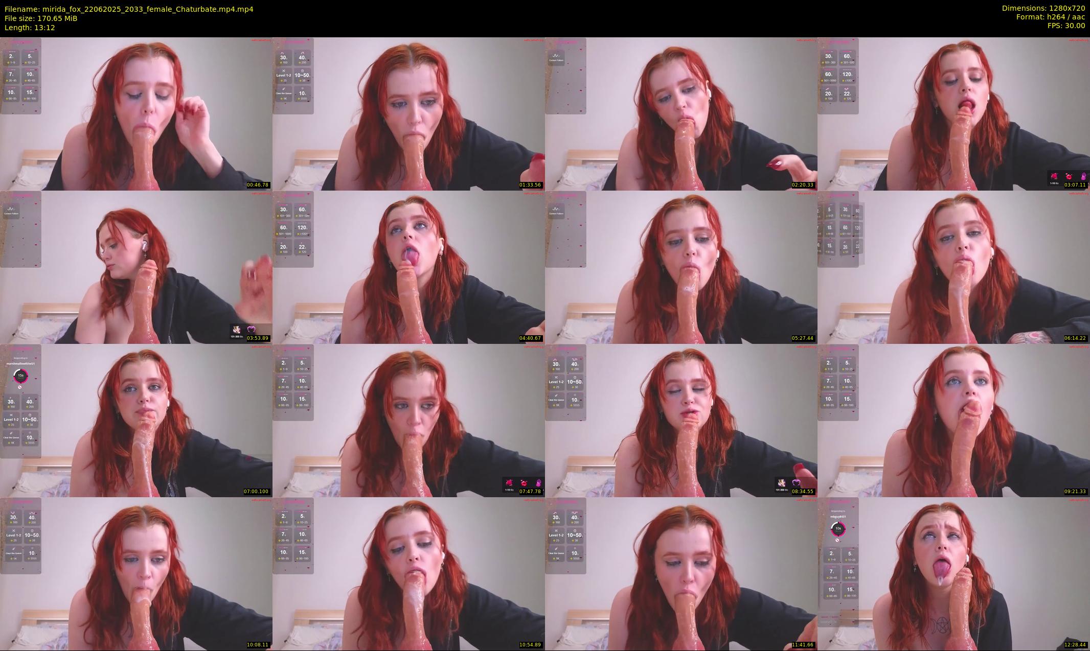 mirida_fox — 14 minute Chaturbate female cam show recording, 720p, Jun 22, 2025