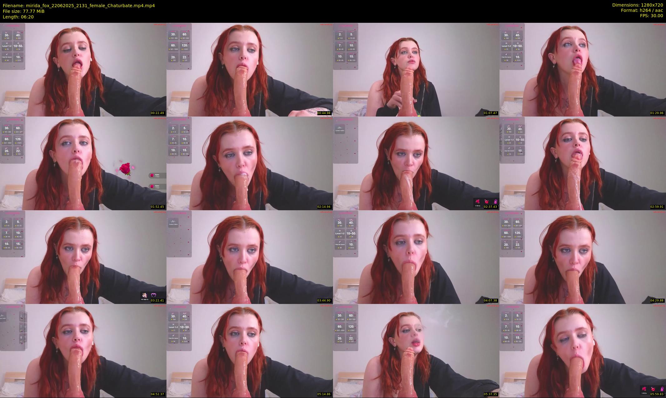 mirida_fox — 7 minute Chaturbate female cam show recording, 720p, Jun 22, 2025