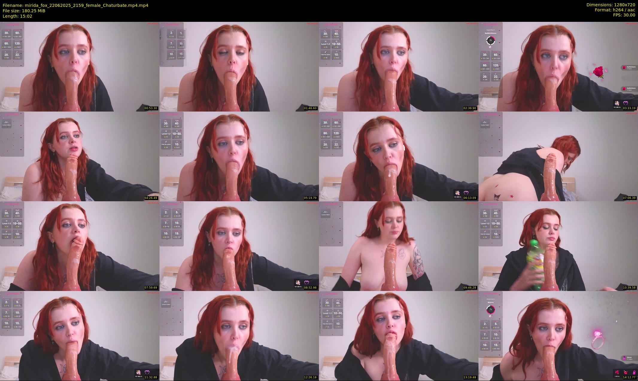 mirida_fox — 16 minute Chaturbate female cam show recording, 720p, Jun 22, 2025