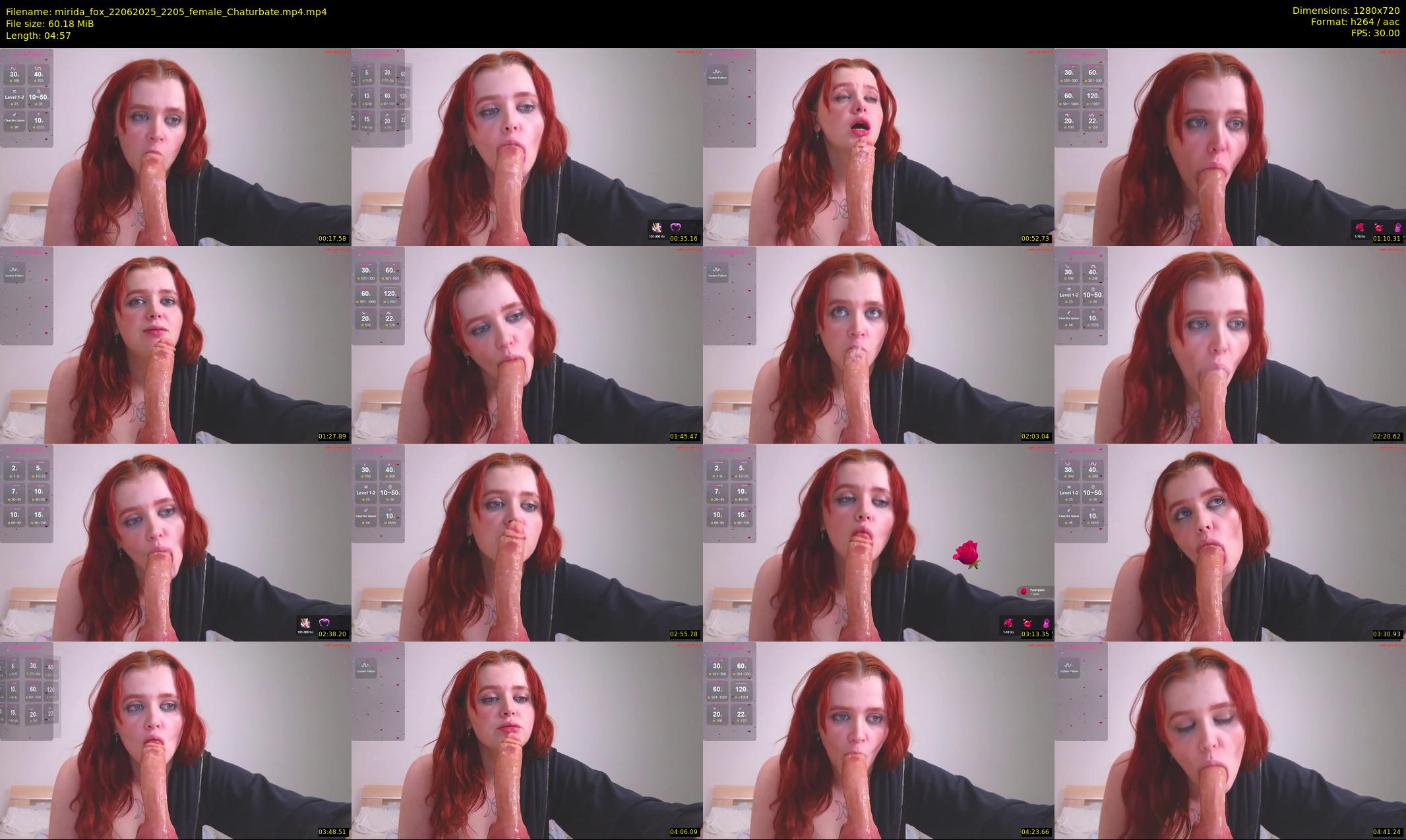 mirida_fox — 5 minute Chaturbate female cam show recording, 720p, Jun 22, 2025